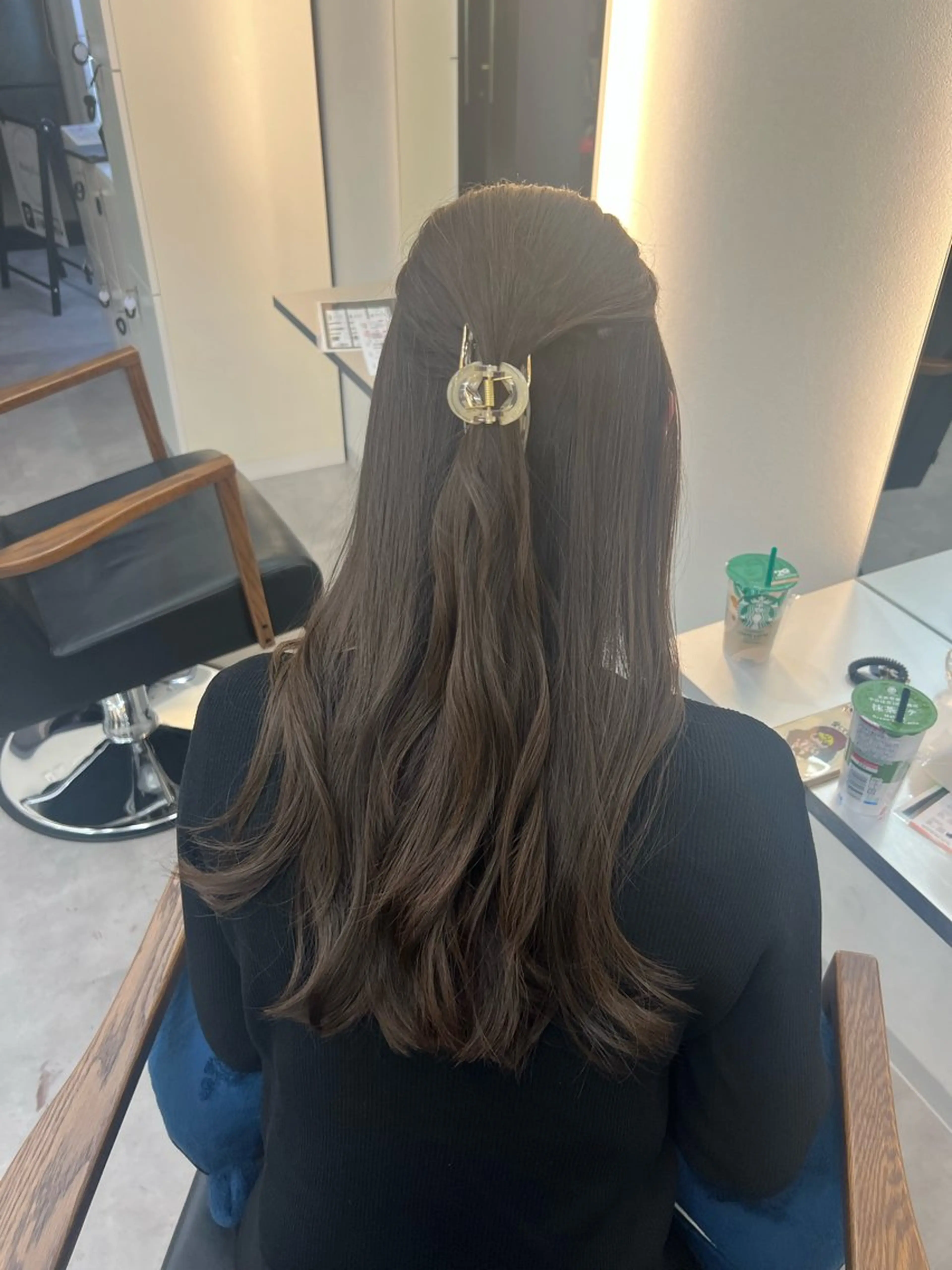 ロング RIENS Xrea nanamiのヘアスタイル