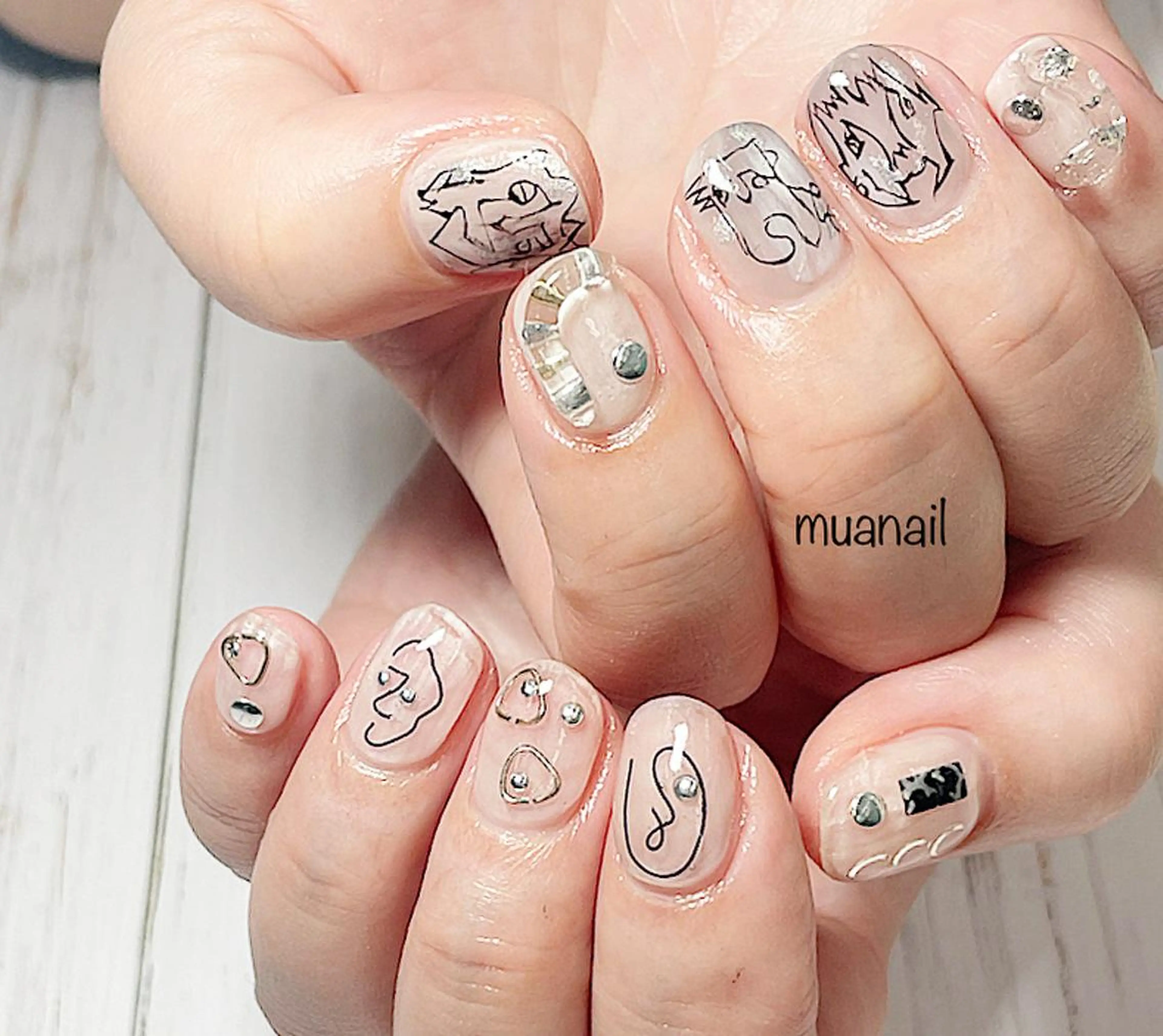 ネイル ハンドネイル mua nail mikiのネイルデザイン