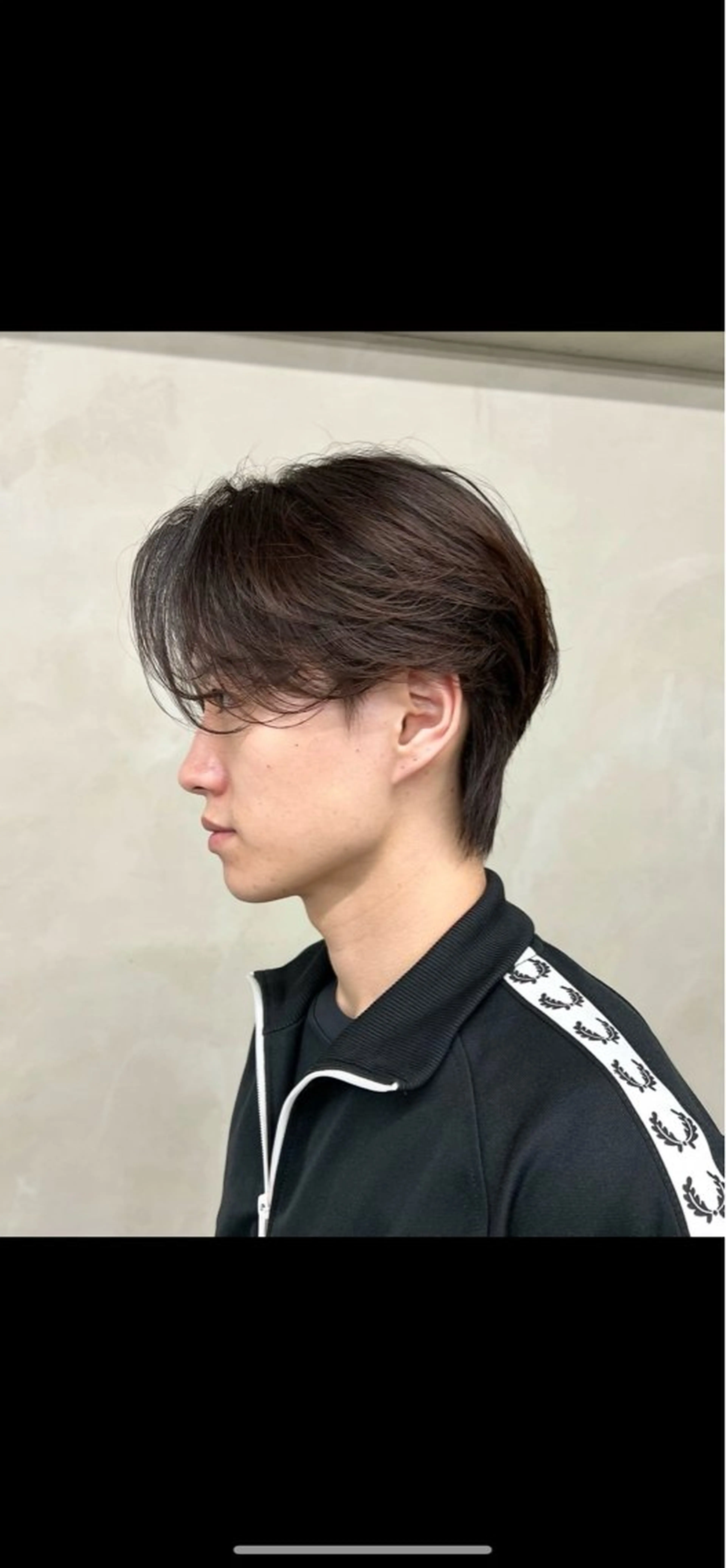 メンズ センターパート メンズウルフカット ウルフカット nico TOKYO 横浜所属・三浦 れいやのヘアスタイル