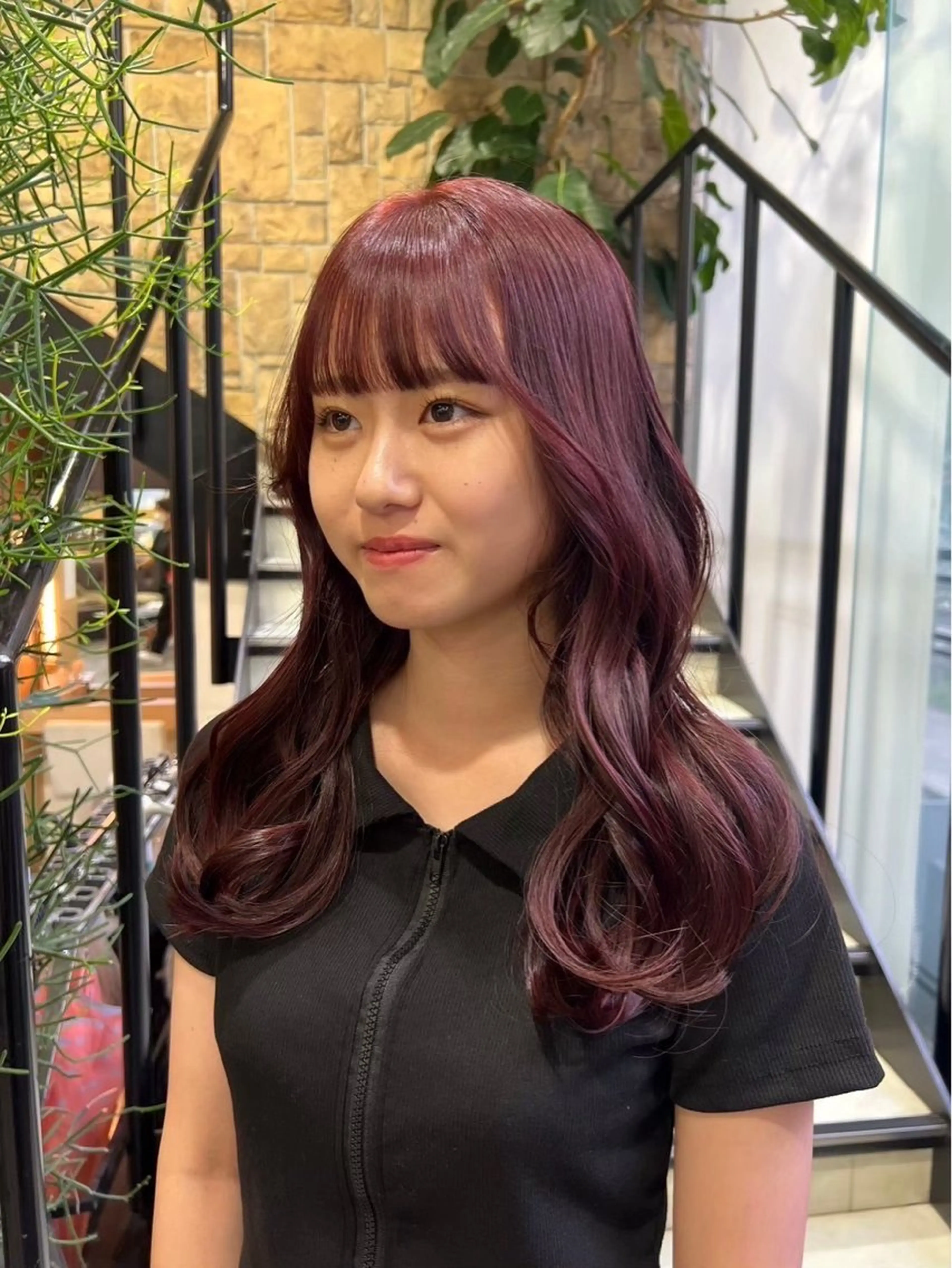 カラー airi🌺アレンジ /コーンロウ⛓️🖤のヘアスタイル