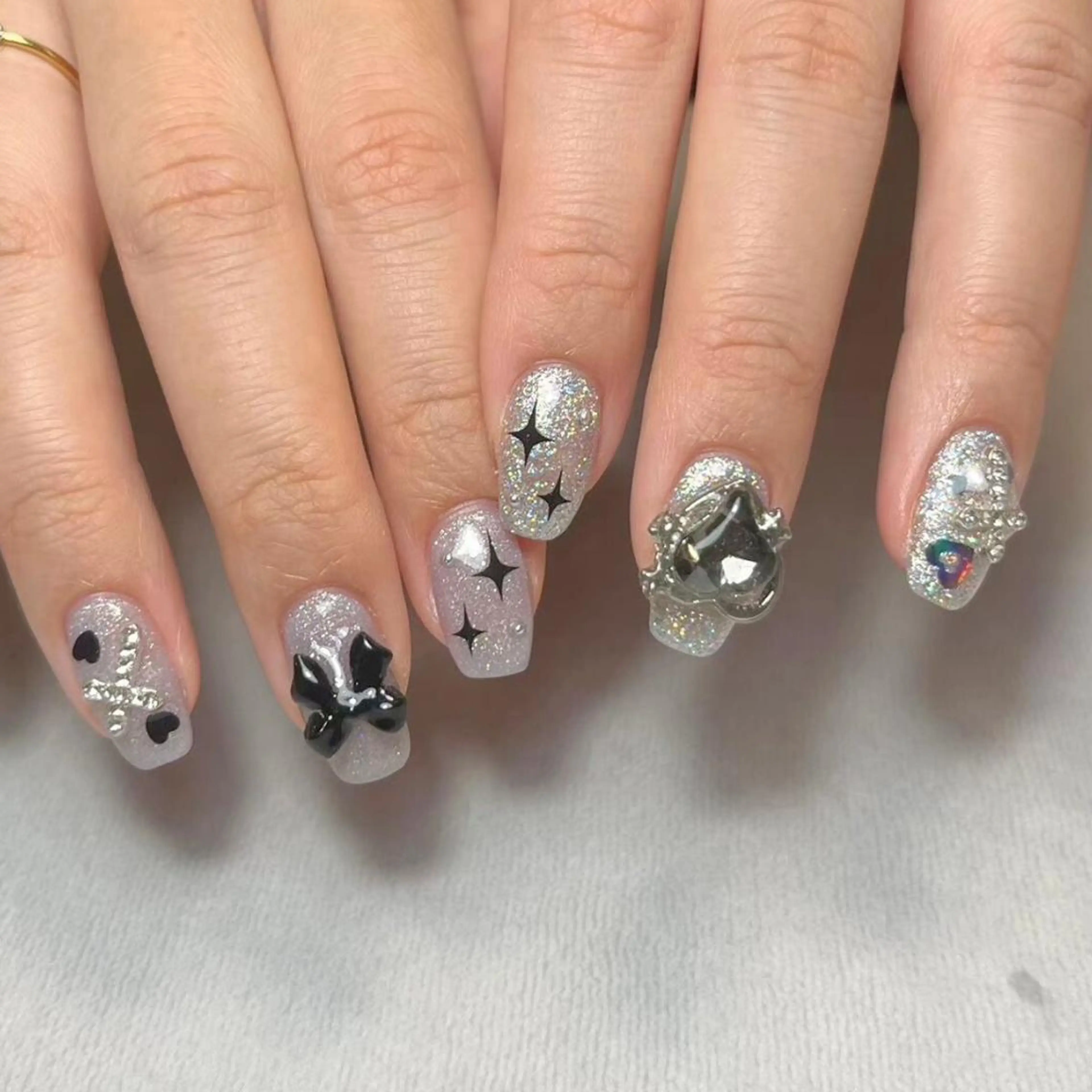 ネイル ハンドネイル 𝕄𝔸𝕀 ┊︎unwindのネイルデザイン