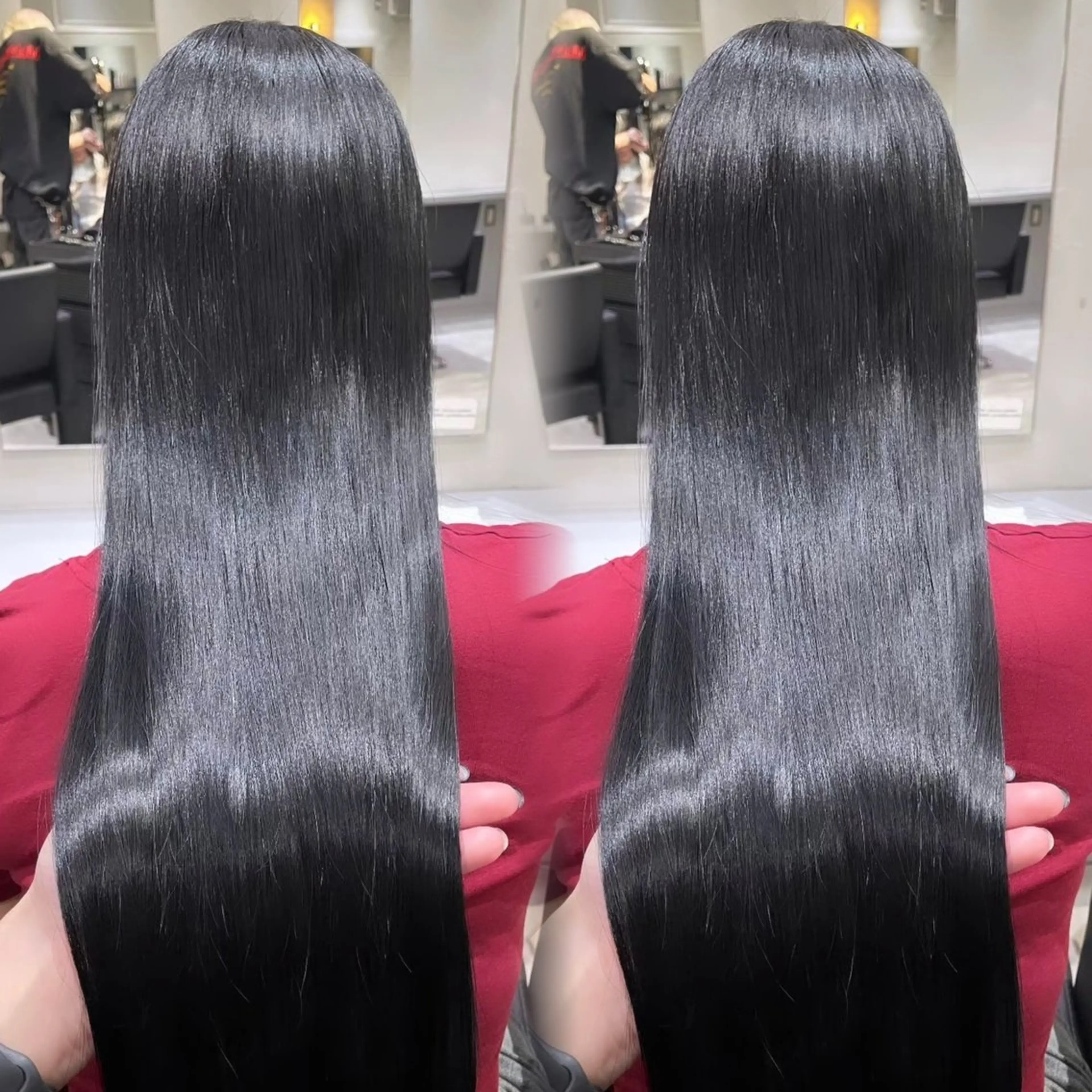 ロング カット ヘアカラー トリートメント 髪質改善×透明感× 艶髪🥀HIYORIのヘアスタイル