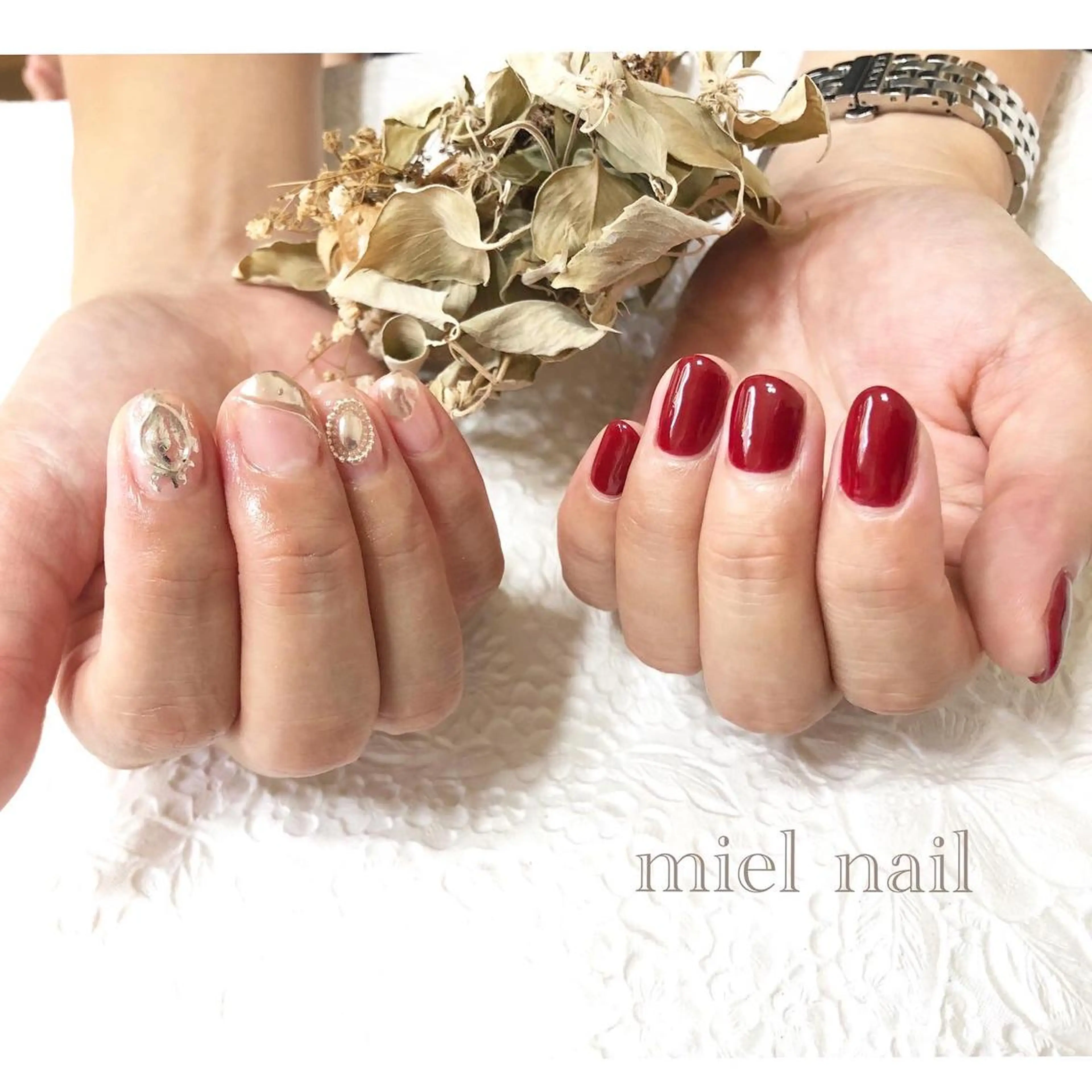 ネイル ハンドネイル miel nailのネイルデザイン