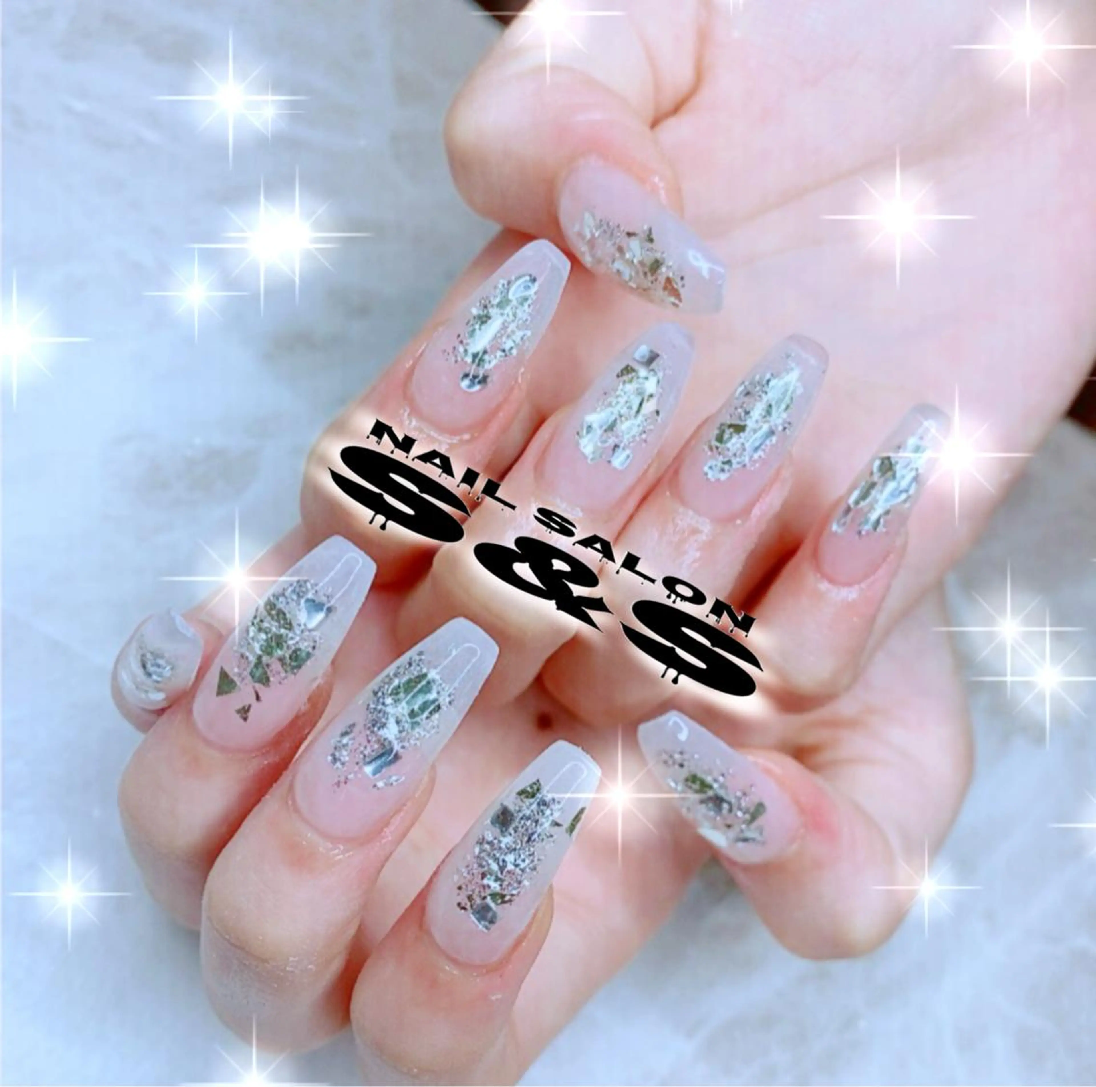 ネイル 長さ出し メンズネイル 持ち込み スカルプネイル S&S 村田小百合のネイルデザイン