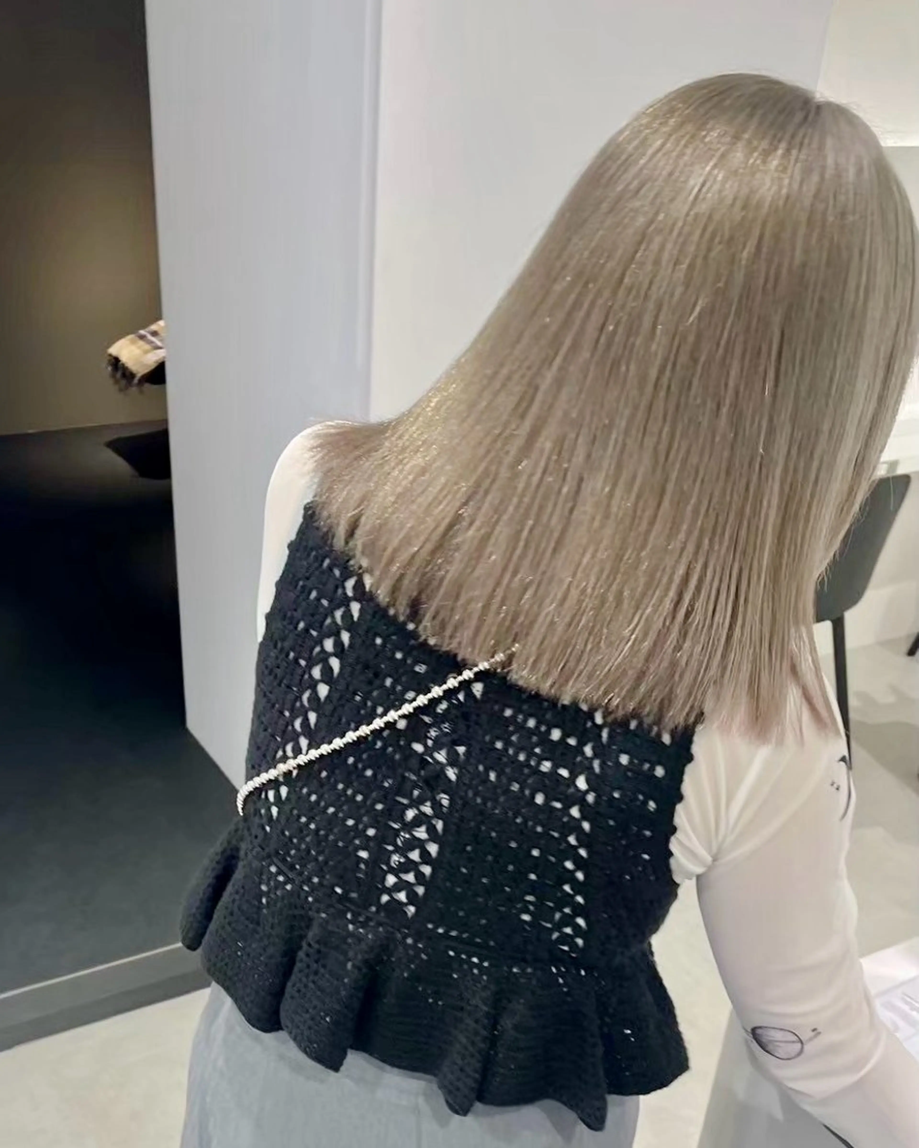 【徹底ケア】ケアブリーチ(全体)& ケアカラー &オージュアシステムトリートメント🍀*.。の写真