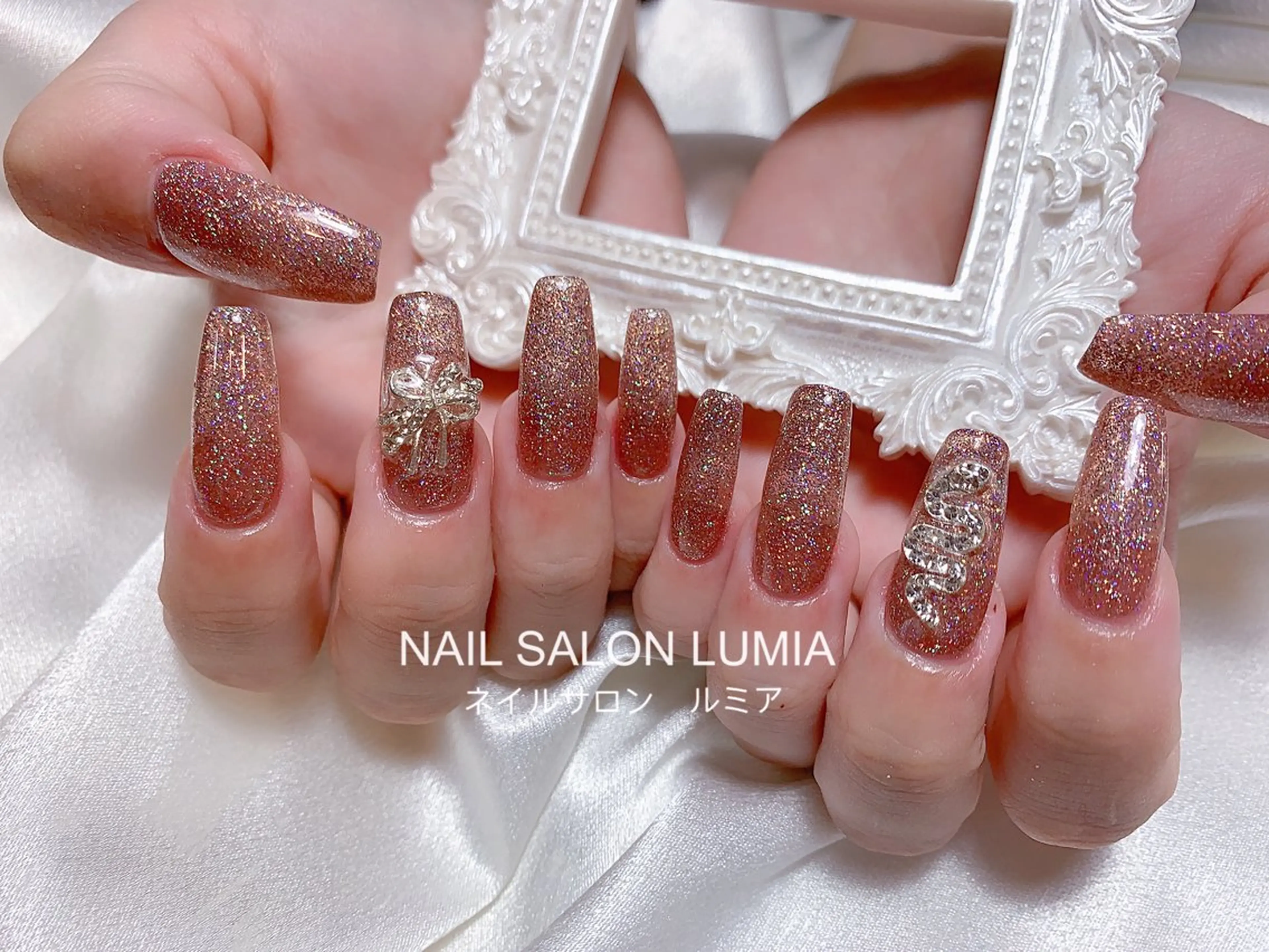 ネイル ハンドネイル ネイルサロン ルミア Lumia 店長のネイルデザイン