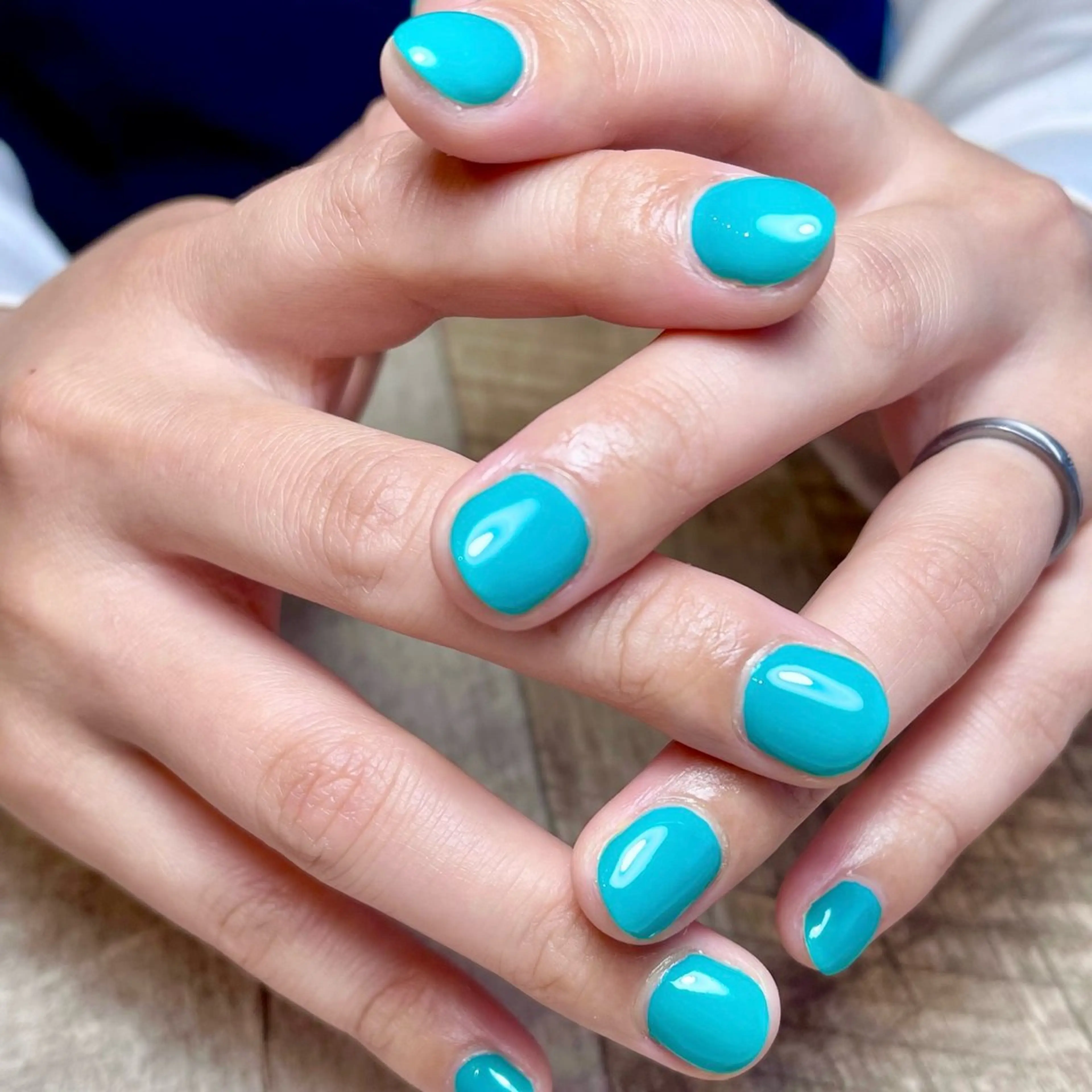 メンズ ネイル メンズネイル ワンカラーネイル ショートネイル ROROnail 水戸店所属・ROROnail TAUのネイルデザイン