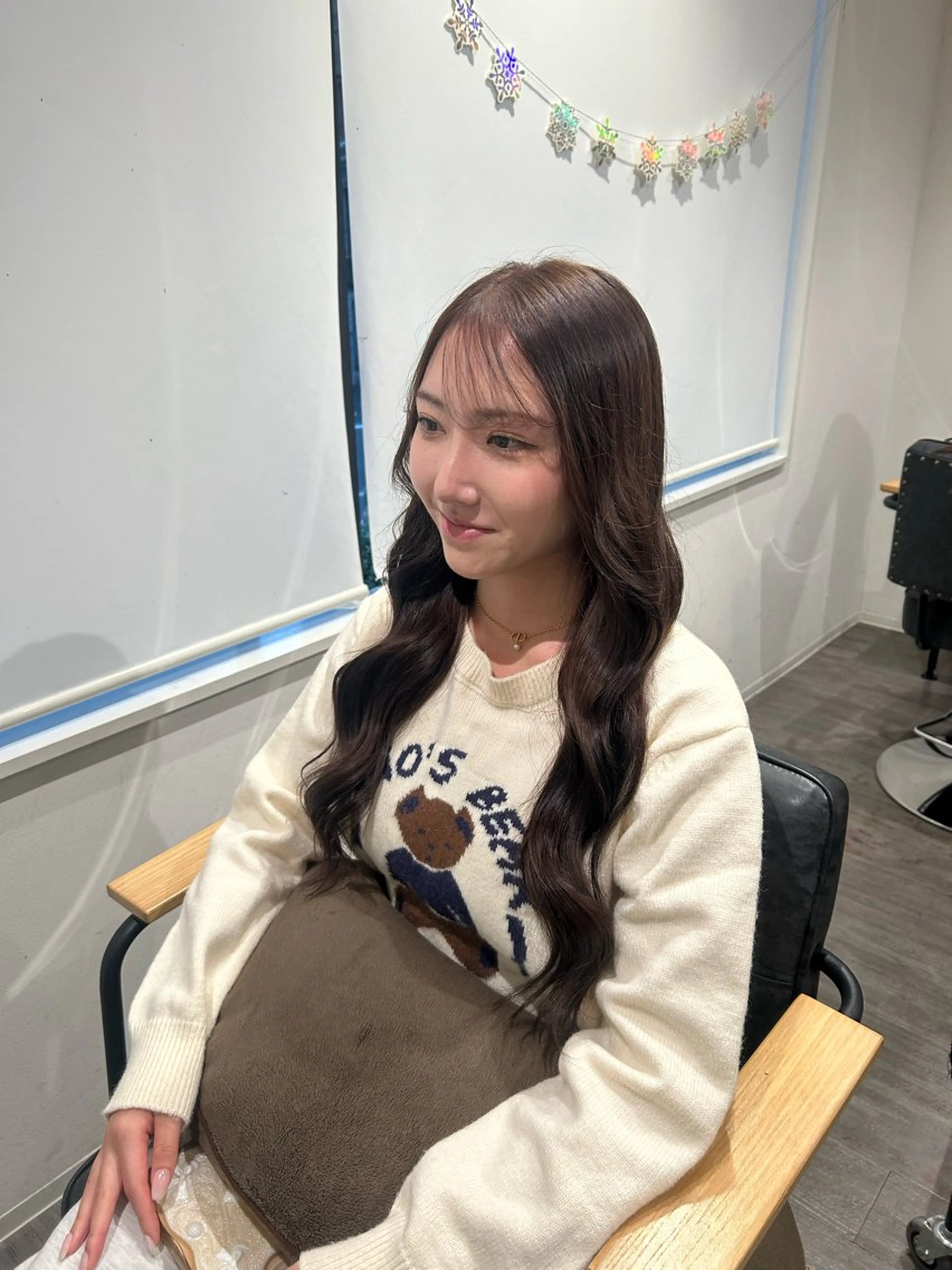 ロング カラー ヘアアレンジ ブラウンカラー マロンブラウン ヘアカラー トリートメント cocotte 💟草間紫音💟のヘアスタイル