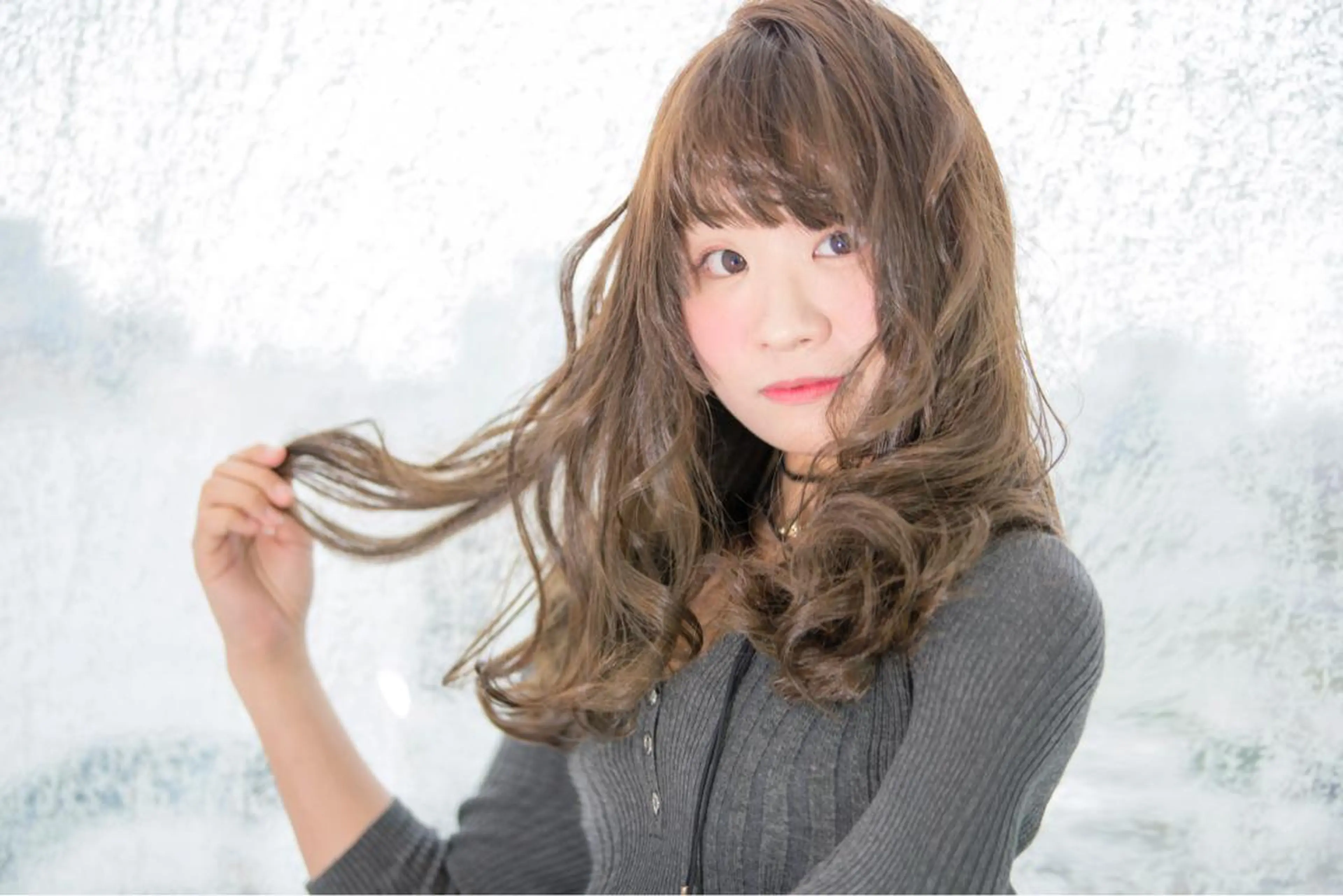 セミロング ロング カラー Re:ta Hair 飯田淳平のヘアスタイル