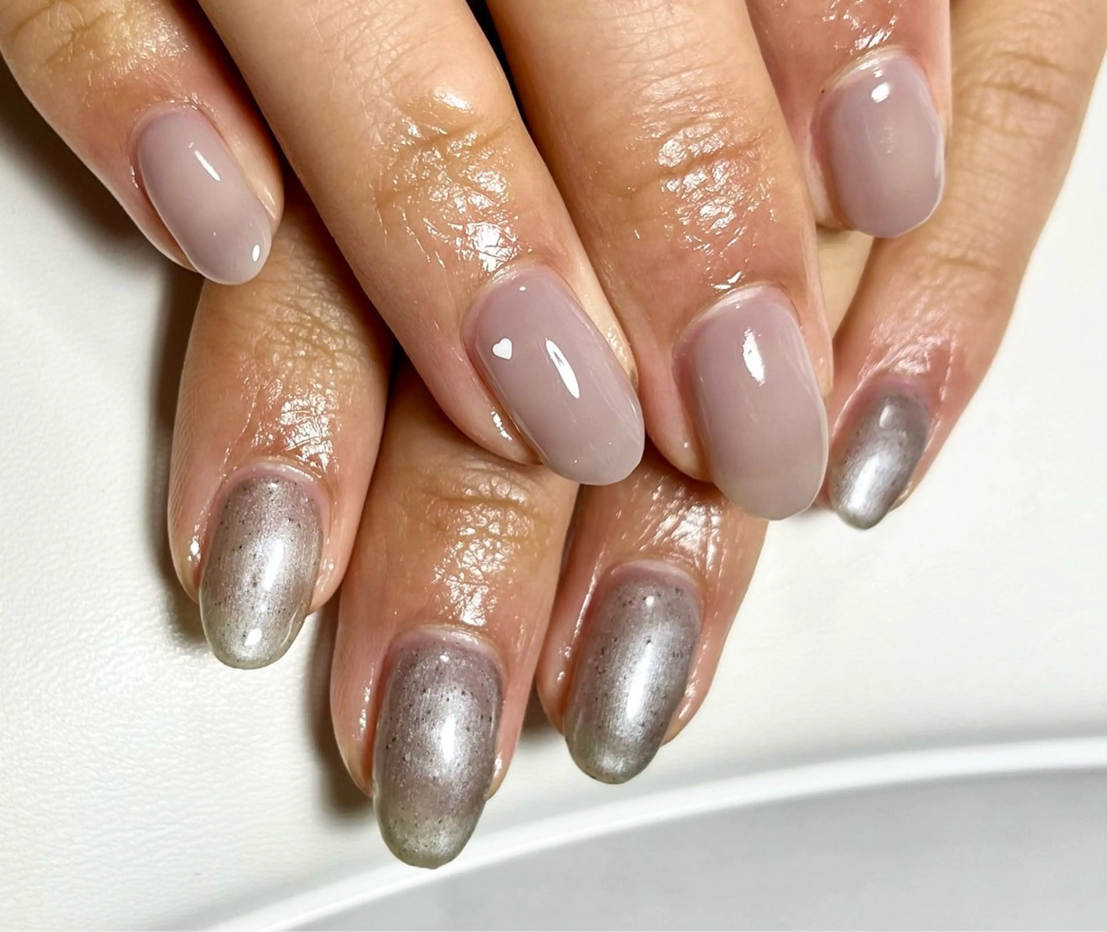 ネイル ハート ハンドネイル tsumeya かわいく長持ちネイルのネイルデザイン