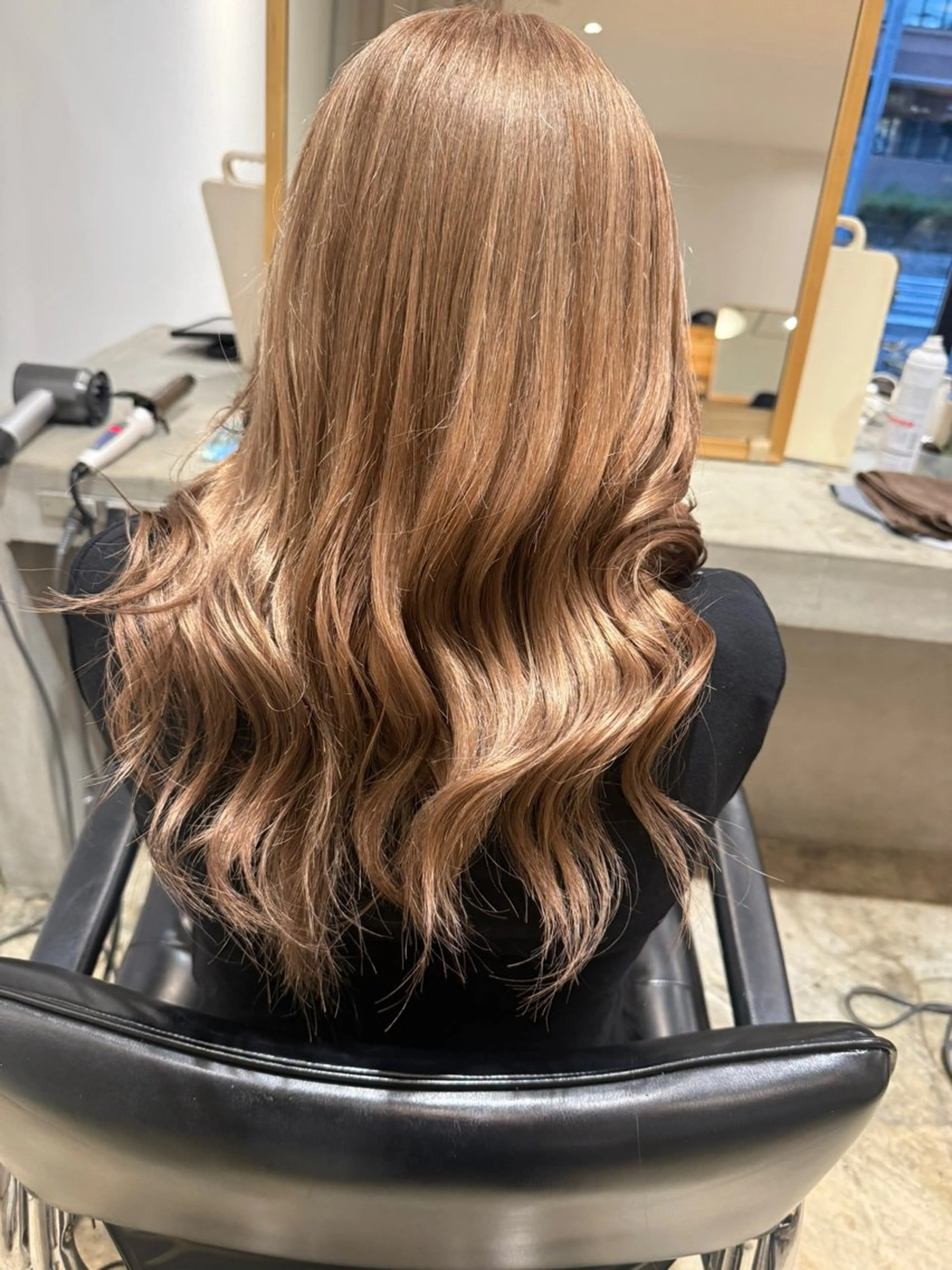 カラー ヘアカラー NAVY 日 和のヘアスタイル