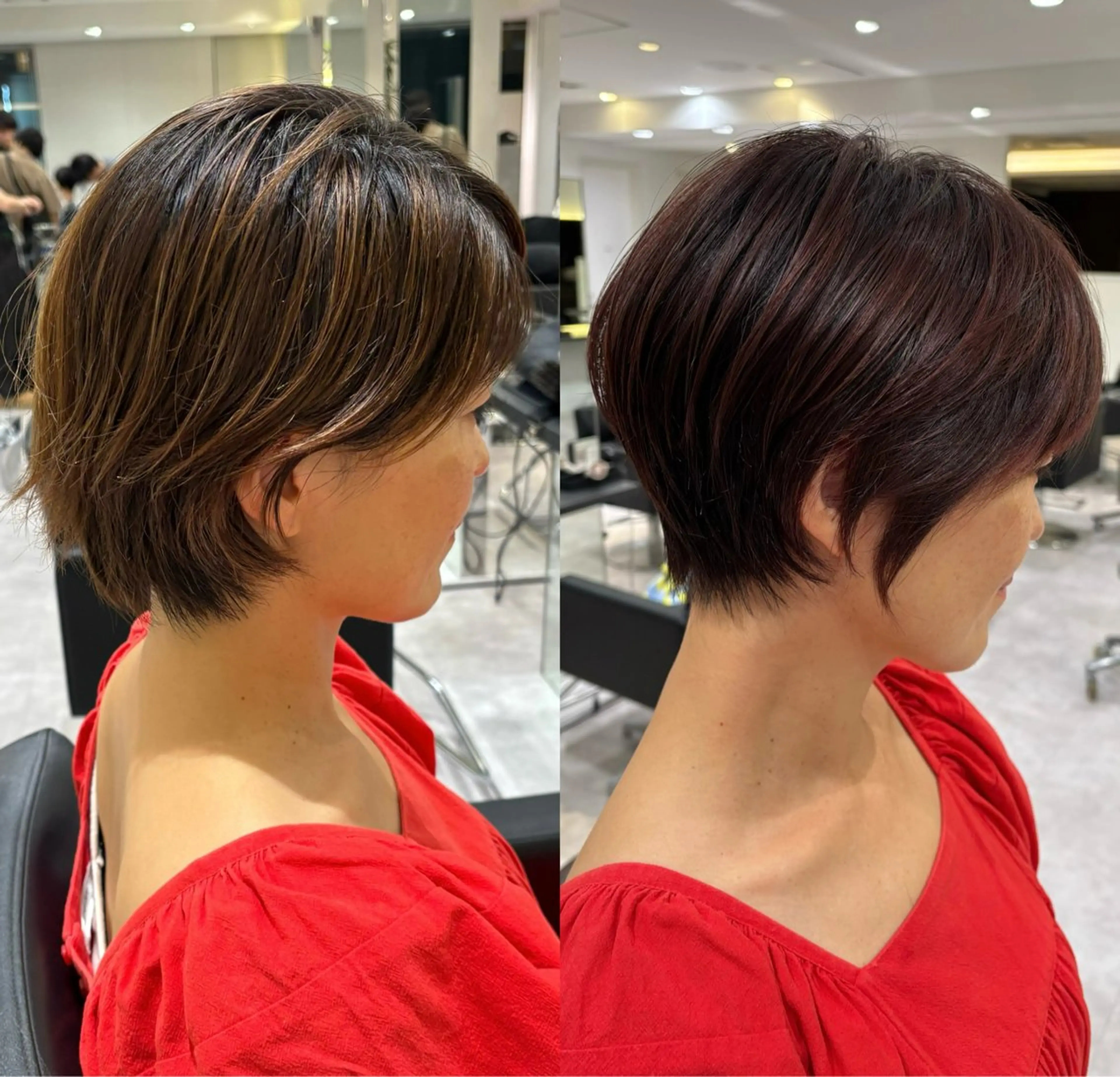 ショート ショートヘア 無料カットモデル /小顔ショート/荒砂のヘアスタイル