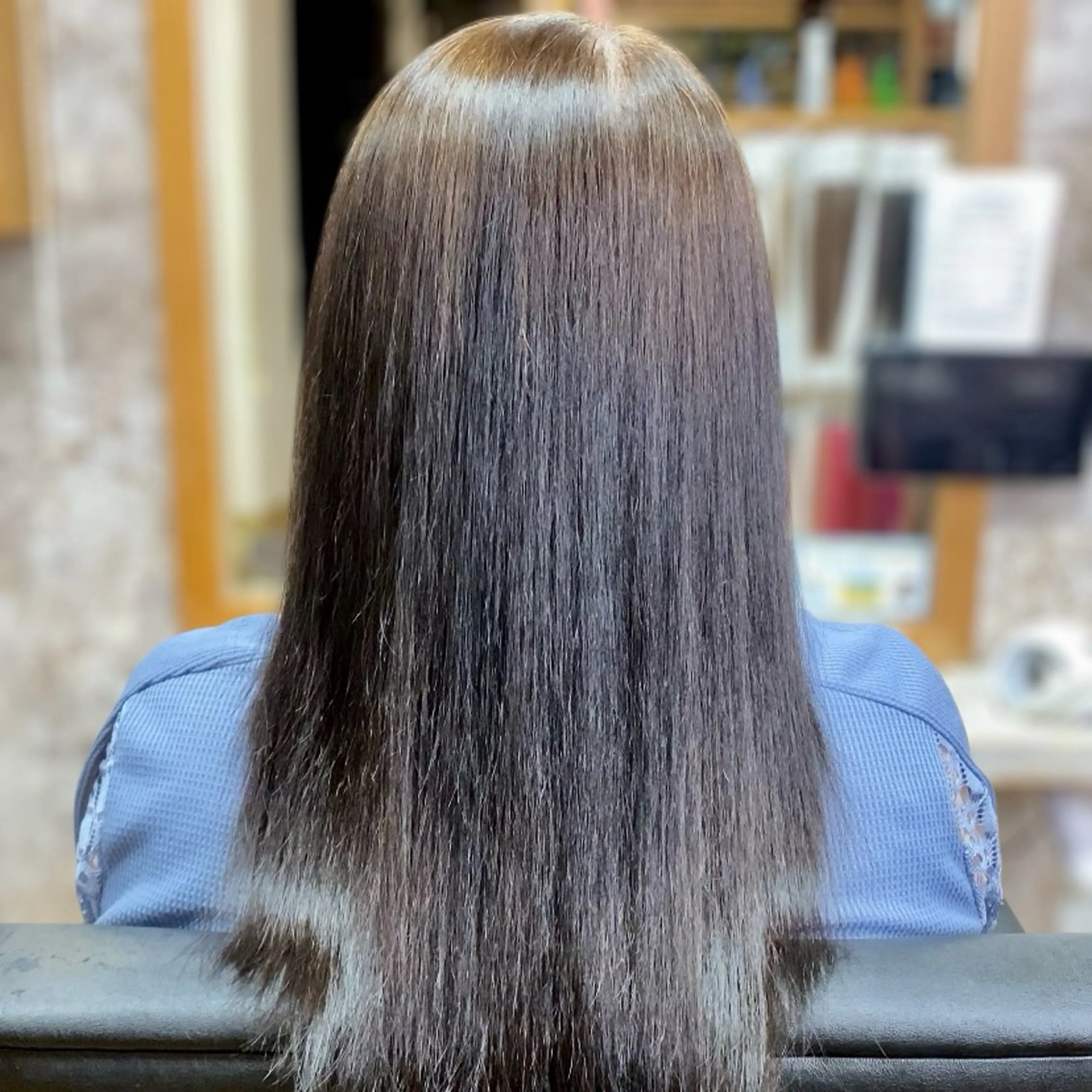 ロング YELLOW CORN 金沢文庫所属・【金沢文庫4分】髪質 改善/縮毛矯正アラタのヘアスタイル