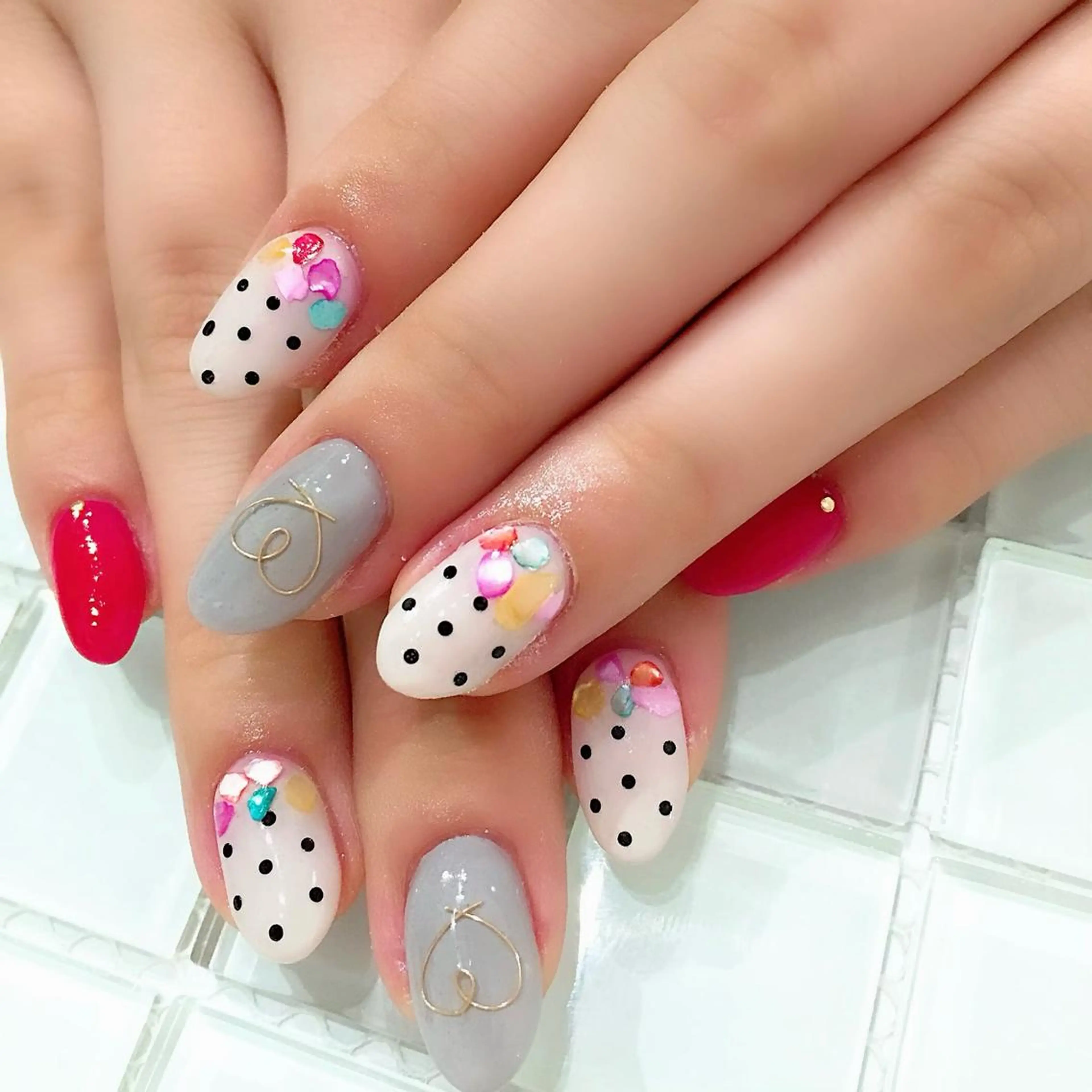 ネイル ESPERANZA NAIL所属・SASAKI NOZOMIのネイルデザイン