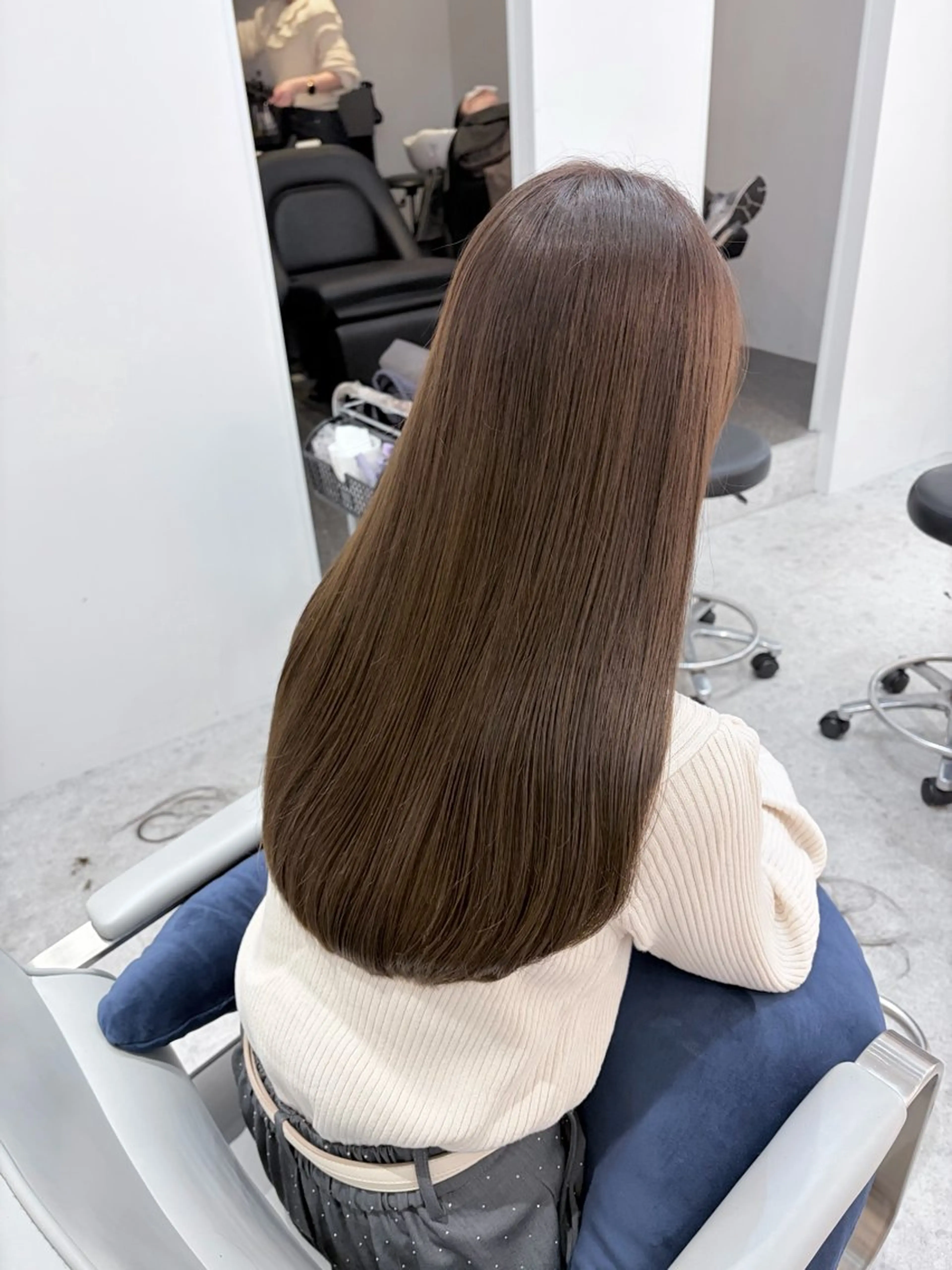 ロング ヘアカラー zina S札幌 髪質改善&トリートメント&艶髪【ジーナ】所属・🍒韓国風ボブ🍒 syoのヘアスタイル