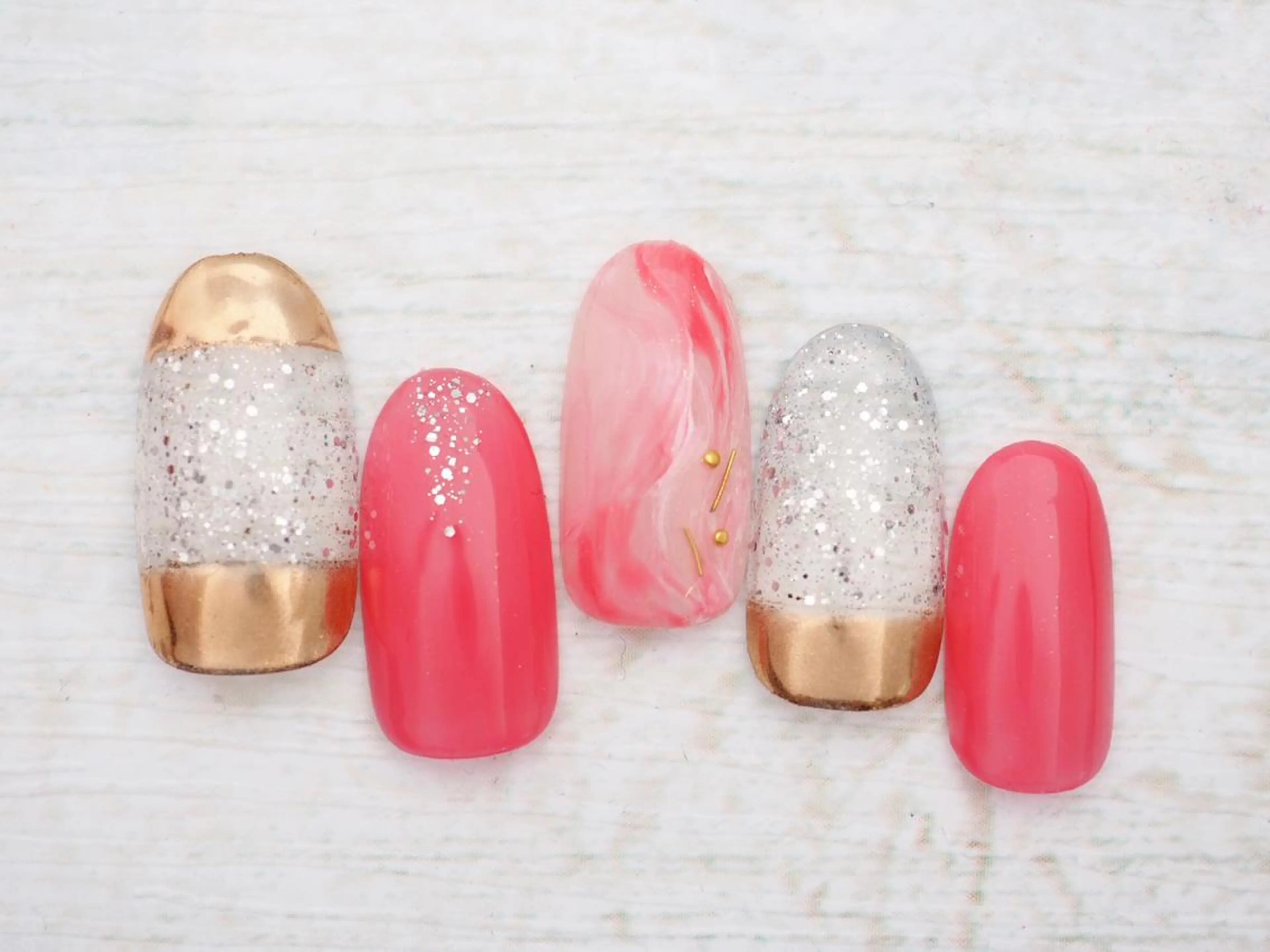 ネイル トップネイリスト Ribbon立川店のネイルデザイン