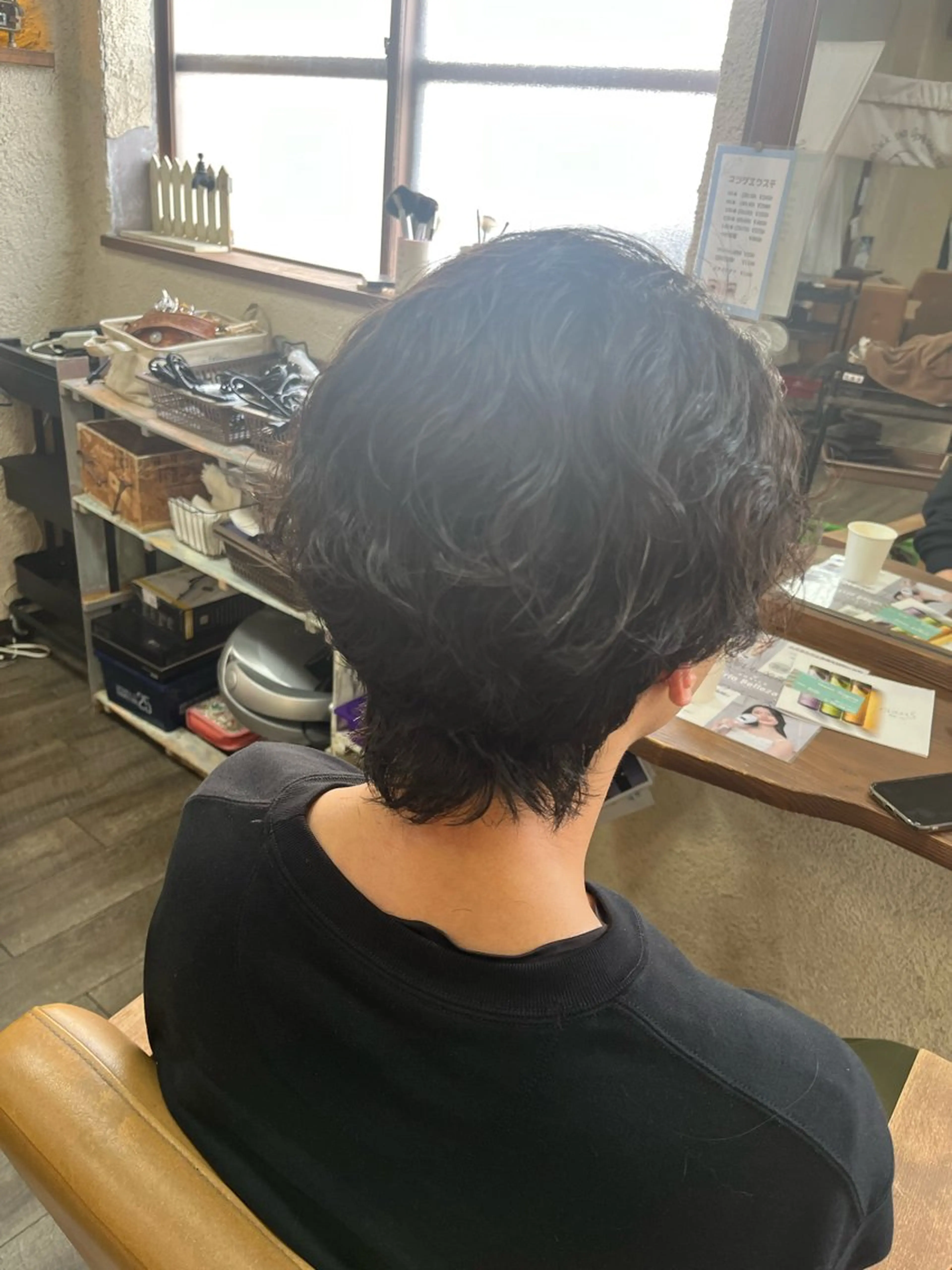 パーマ メンズ 杉野 まみのヘアスタイル