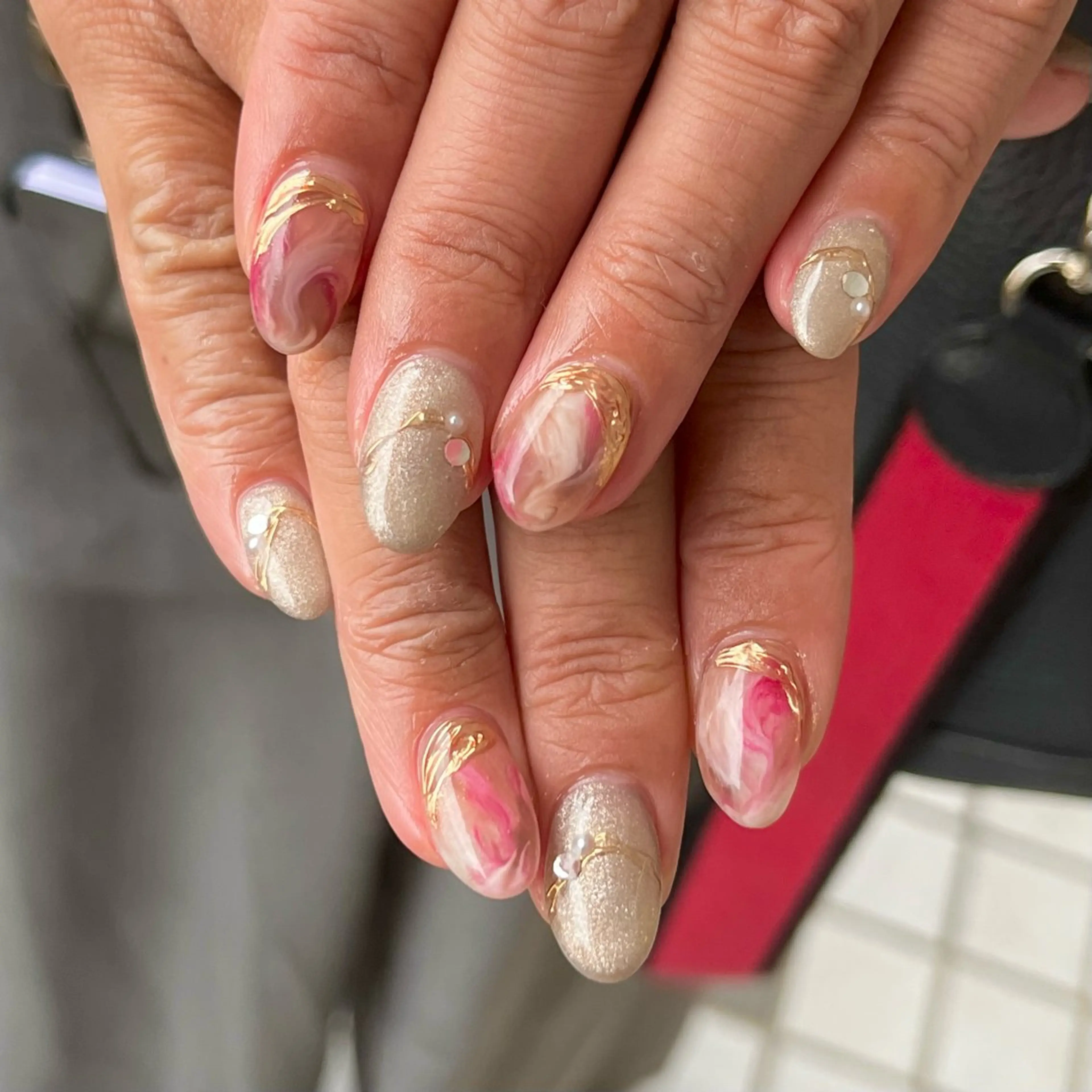 ネイル ハンドネイル Momonails Ayanoのネイルデザイン