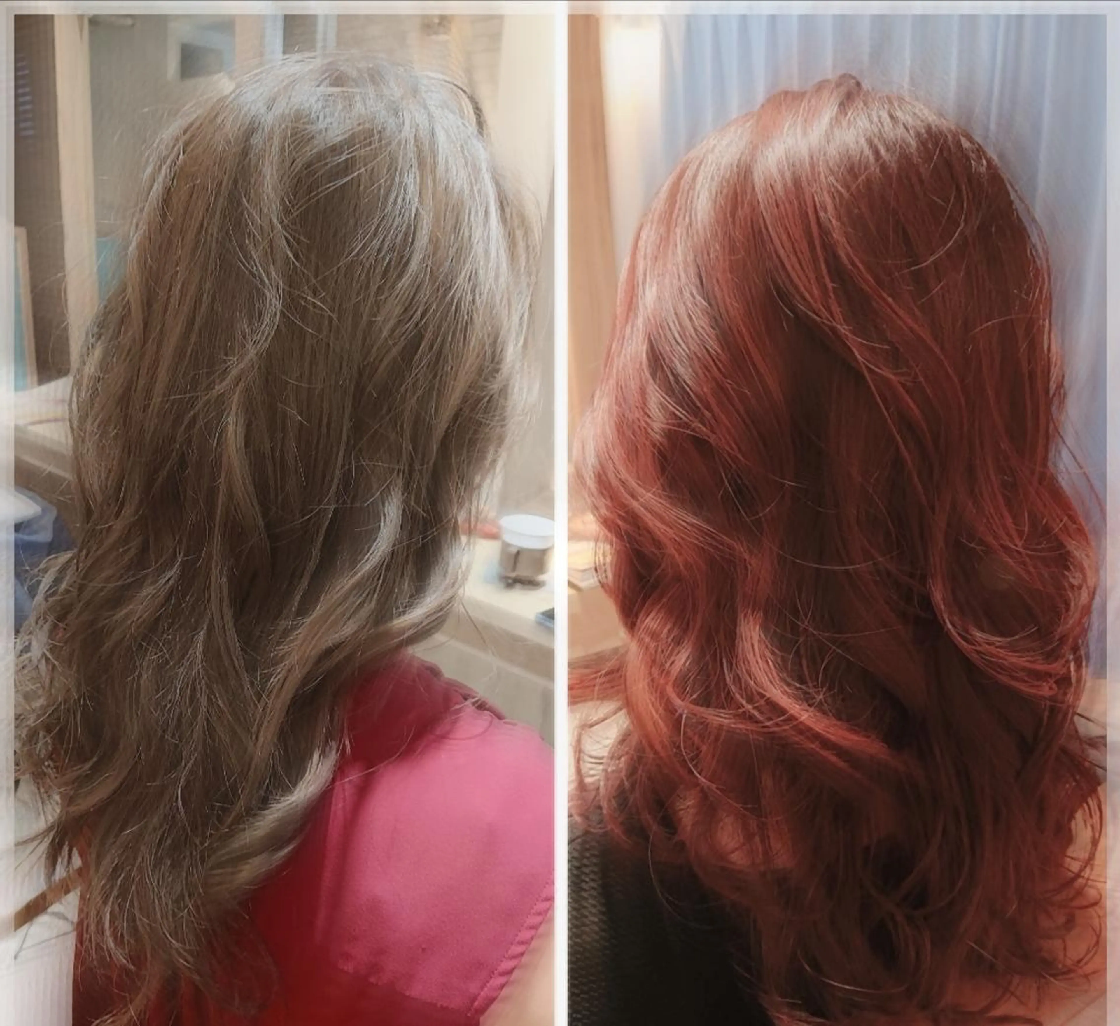 カラー ロング alushe 岡 陽子のヘアスタイル