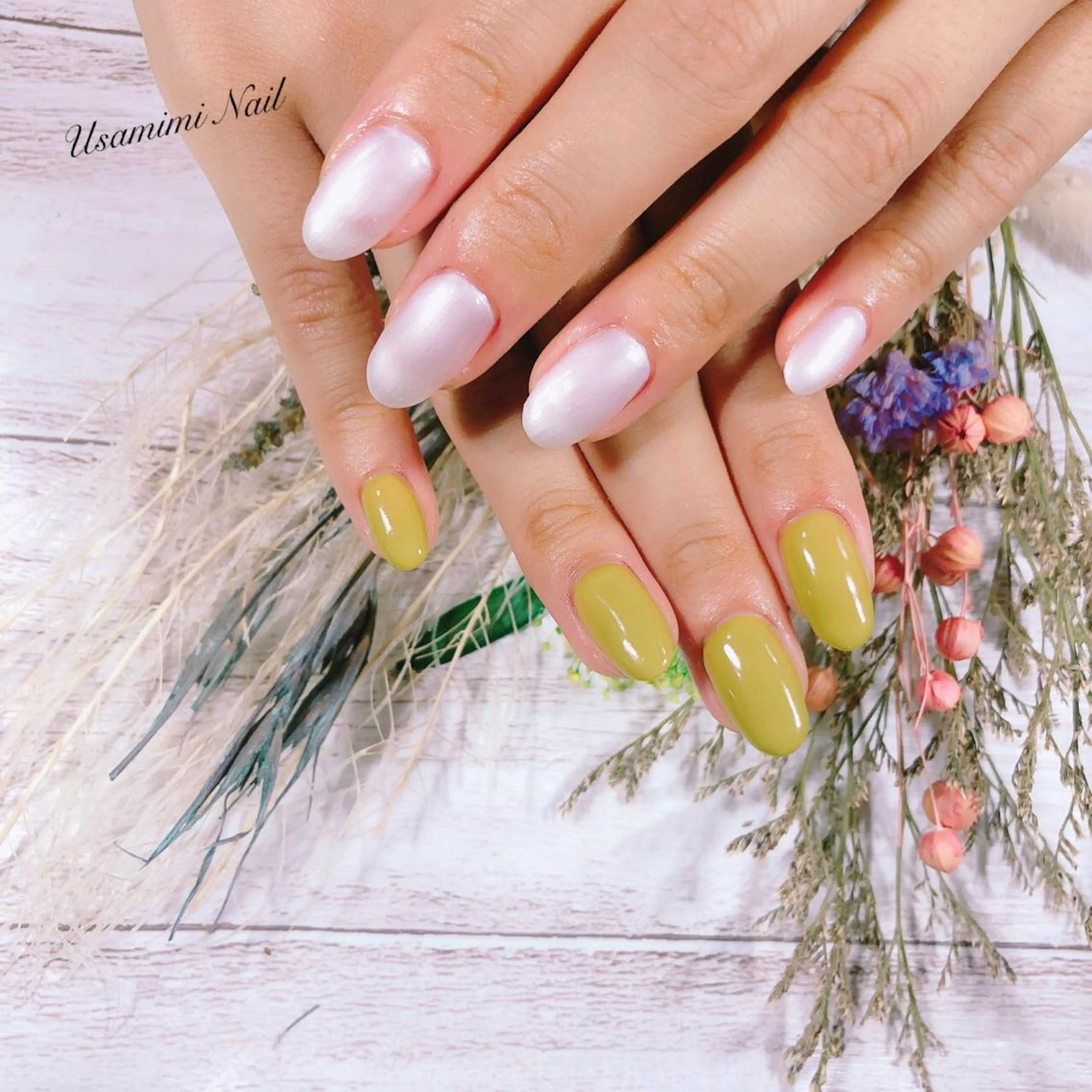 ネイル ハンドネイル USAMiMi 🐰💕のネイルデザイン