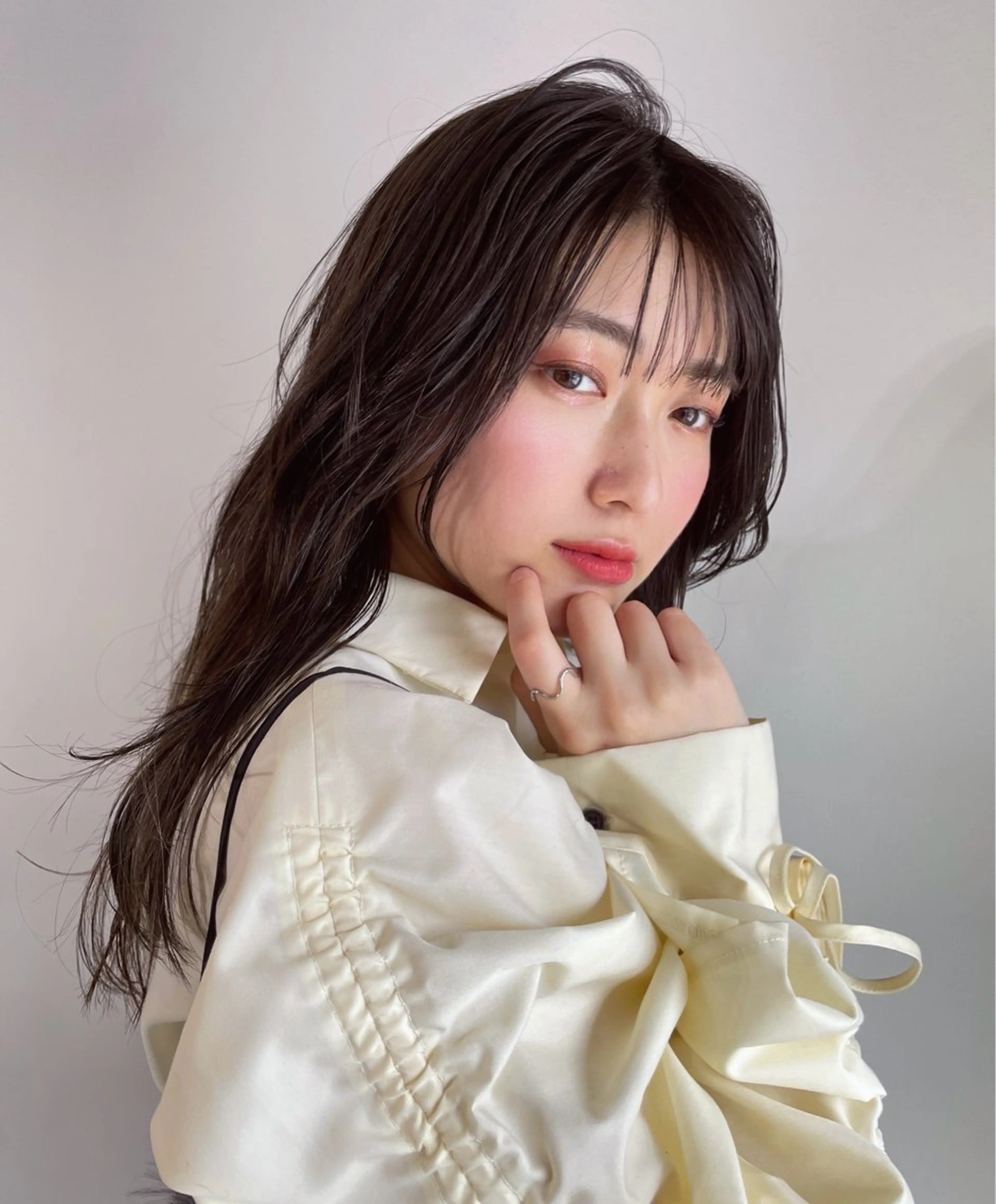 ロング エクステ ハイライト 髪質改善 レイヤーカット 縮毛矯正 カット ヘアカラー トリートメント 🌜 Lulu 🌛 公式/大通のヘアスタイル