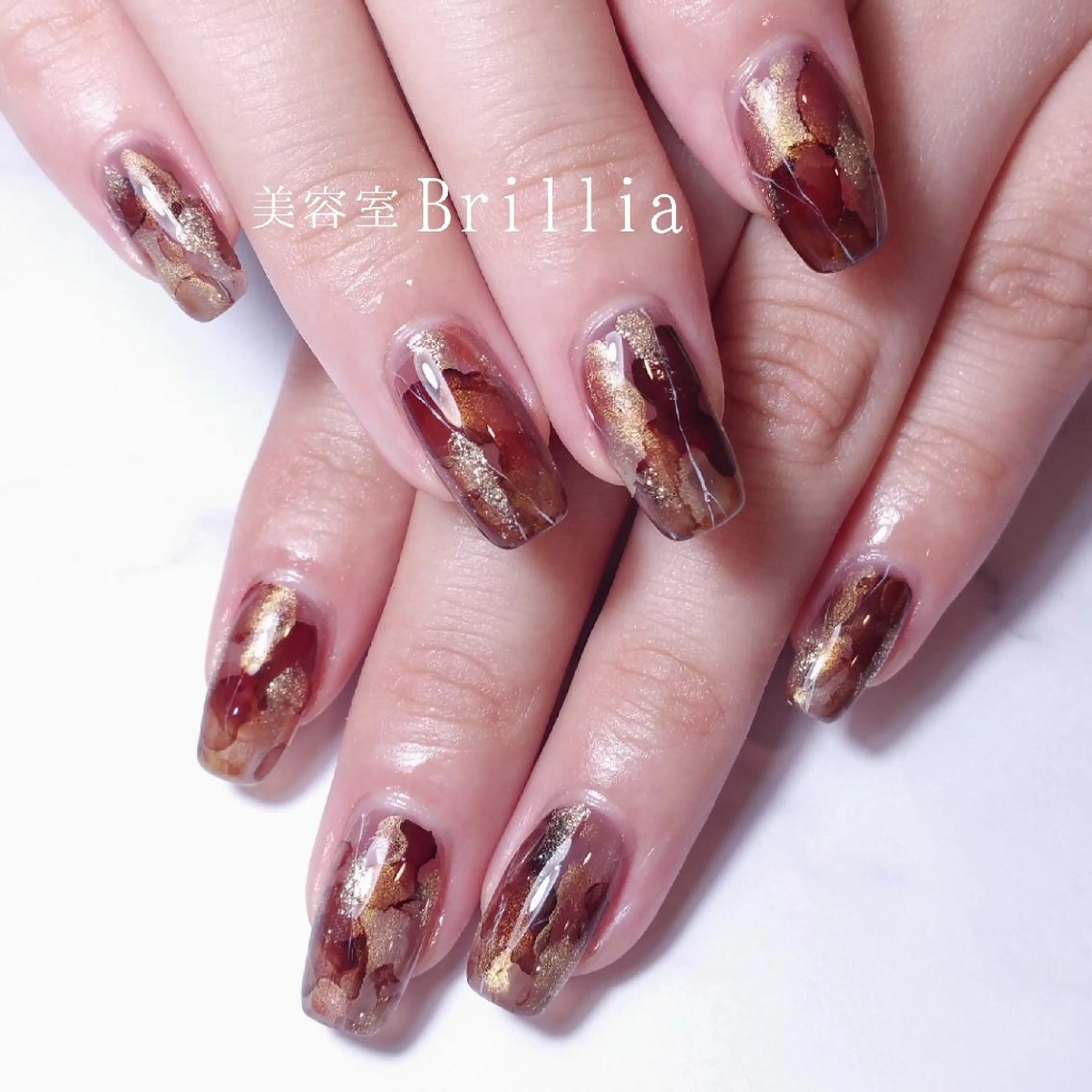 ネイル ハンドネイル 柴田 彩のネイルデザイン