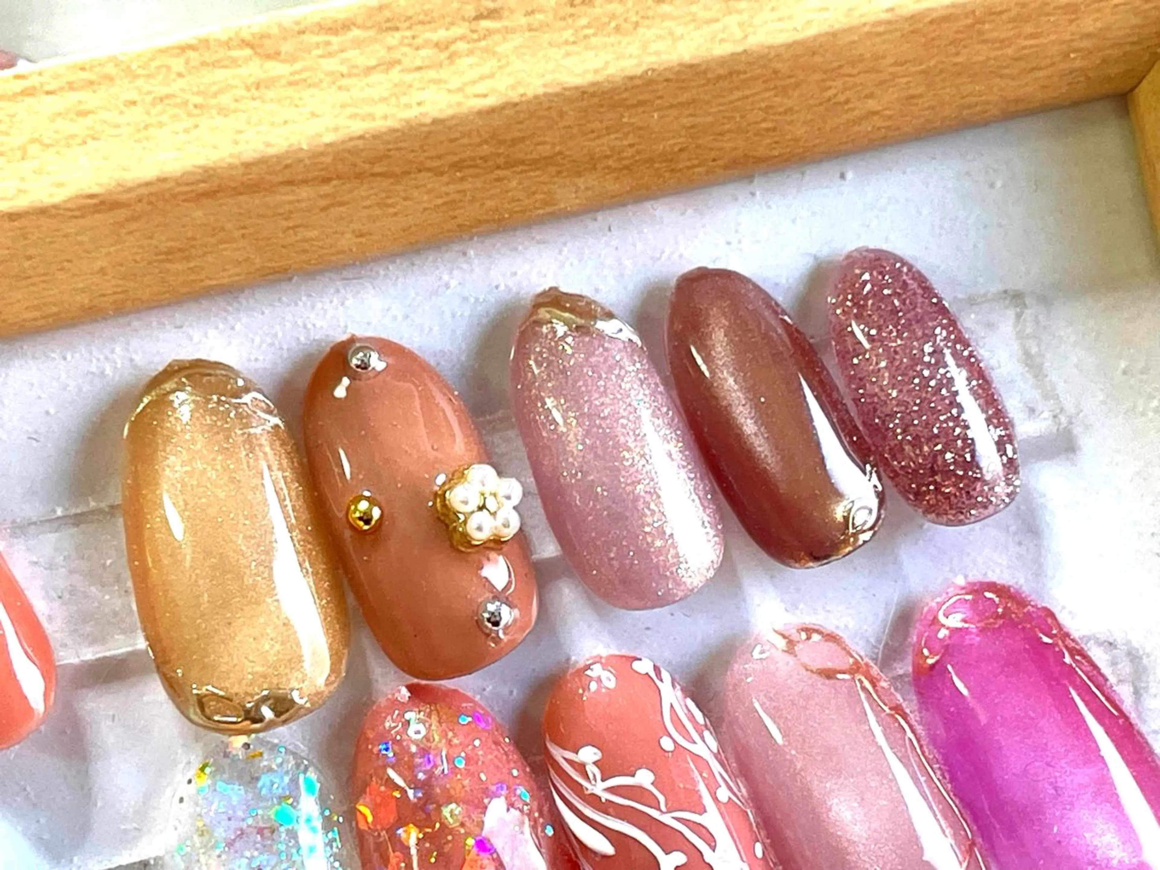 ネイル ハンドネイル フルリール 【プライベートサロンのネイルデザイン