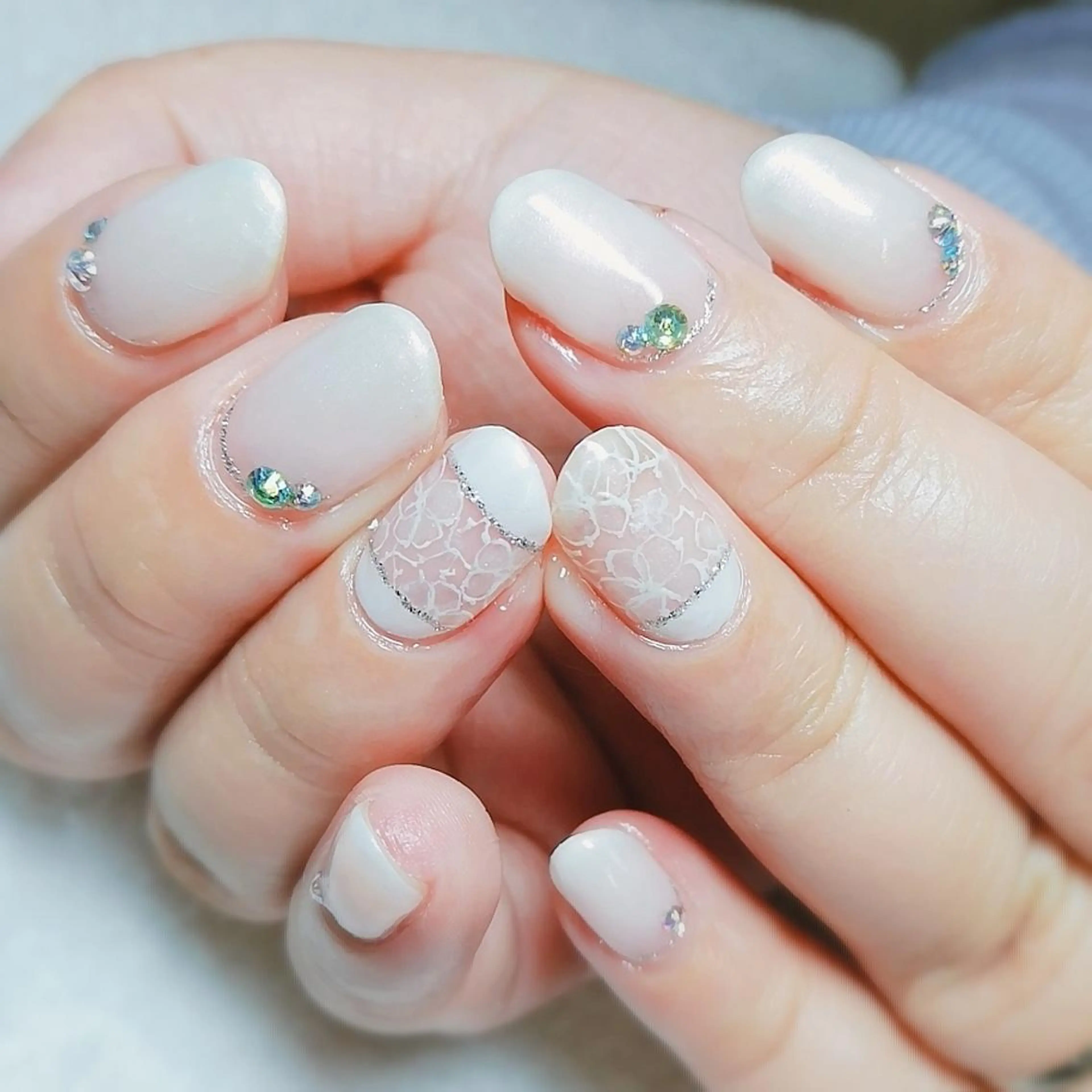 ネイル アートネイル グラデーション 柴崎 美幸のネイルデザイン