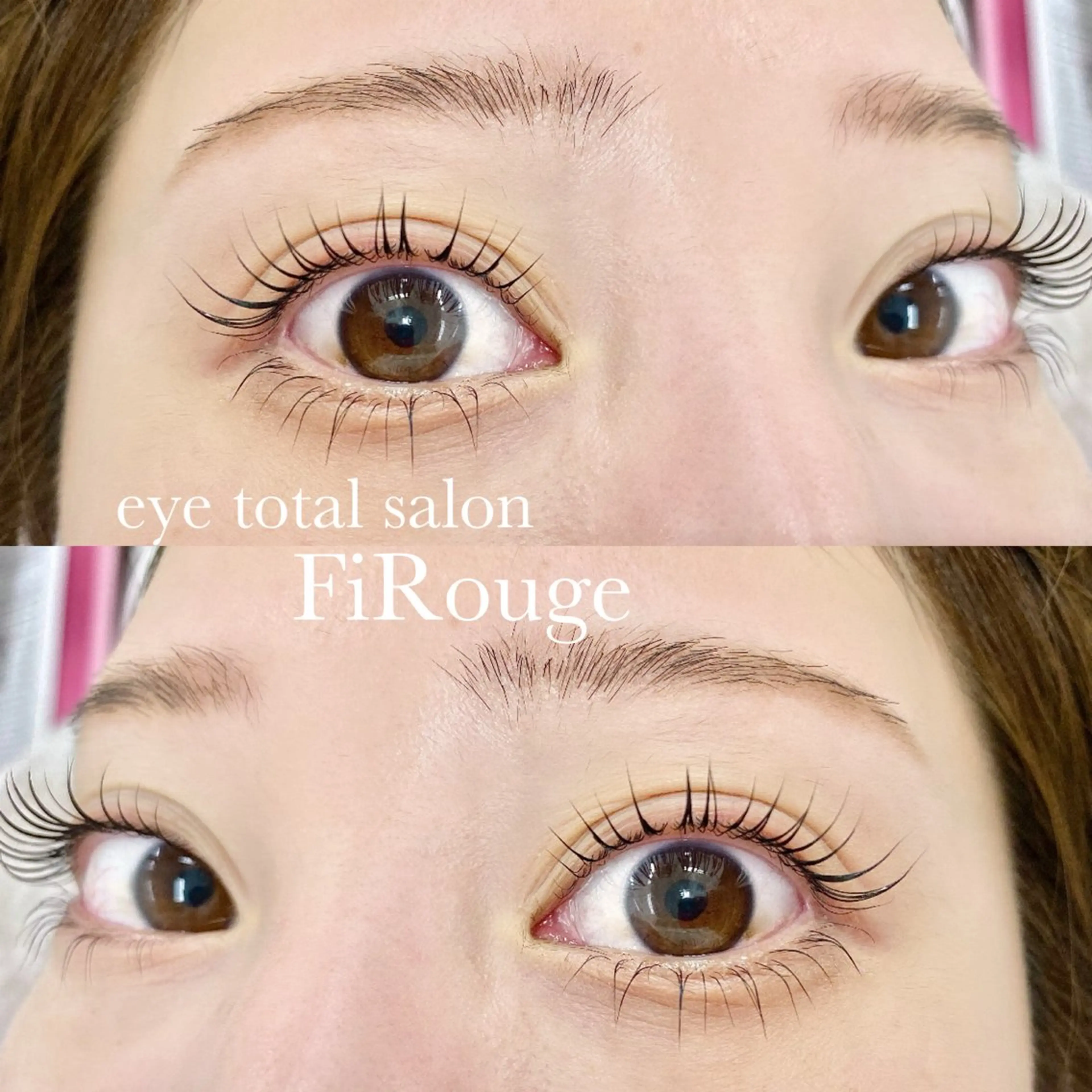 【リッチケアまつ毛パーマ上下】中間トリートメント、アイシャンプー、仕上げトリートメントで贅沢ケアしながらパーマ施術✨の写真