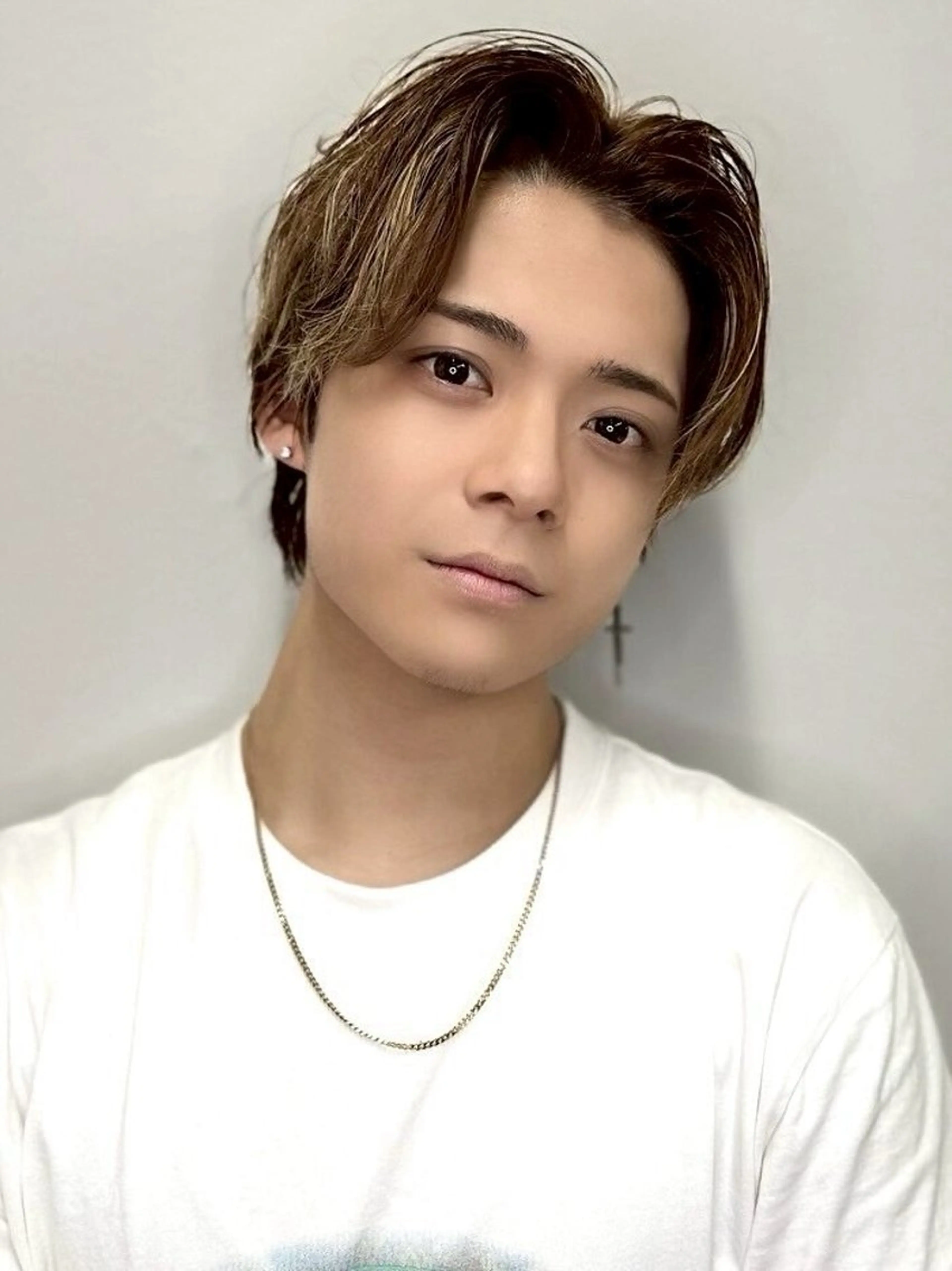 カラー メンズ ヘアカラー トリートメント メンズ/カットパーマ /栄/sora🩵のヘアスタイル