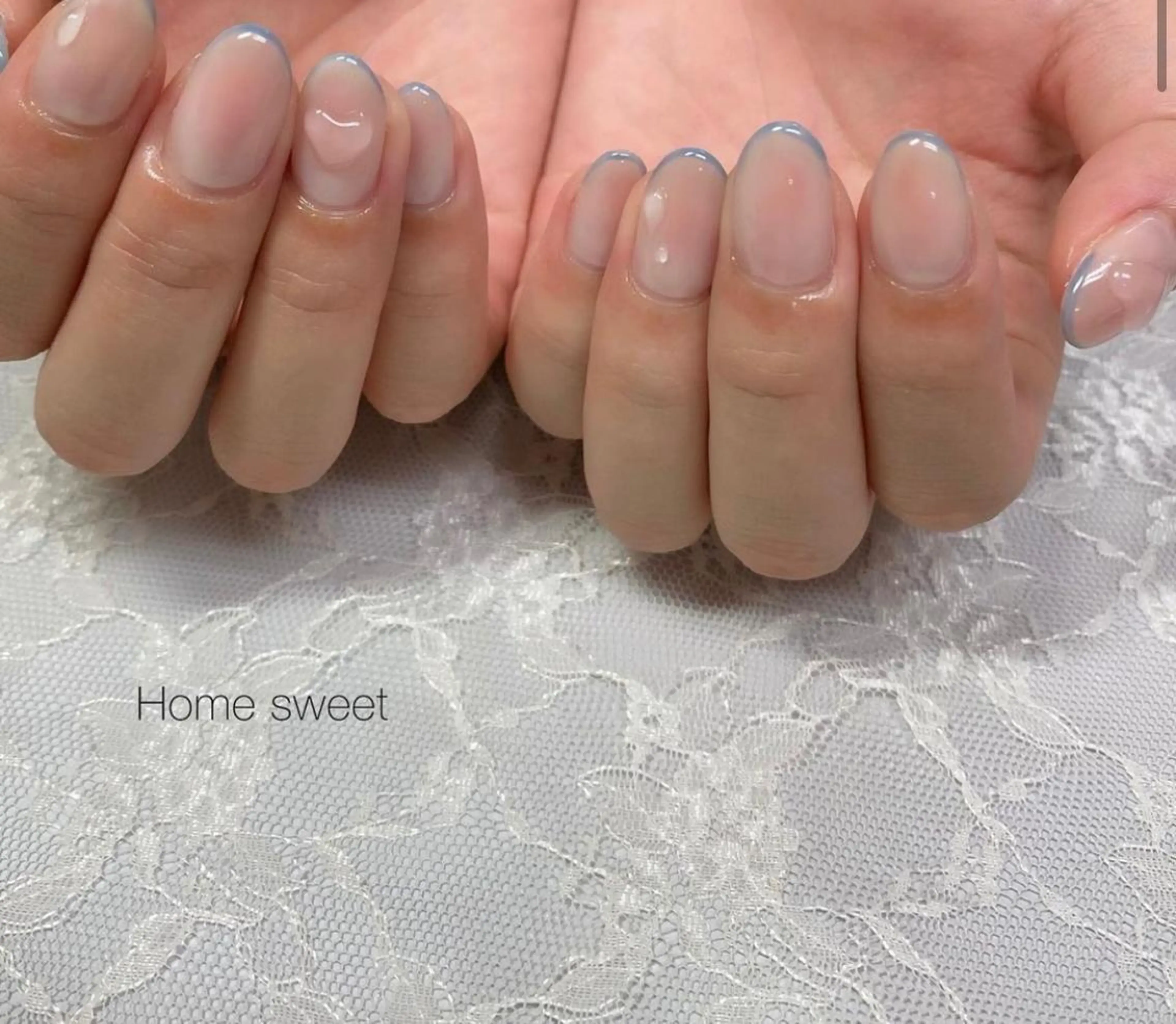 ネイル ハンドネイル ショートネイル. Home sweetのネイルデザイン