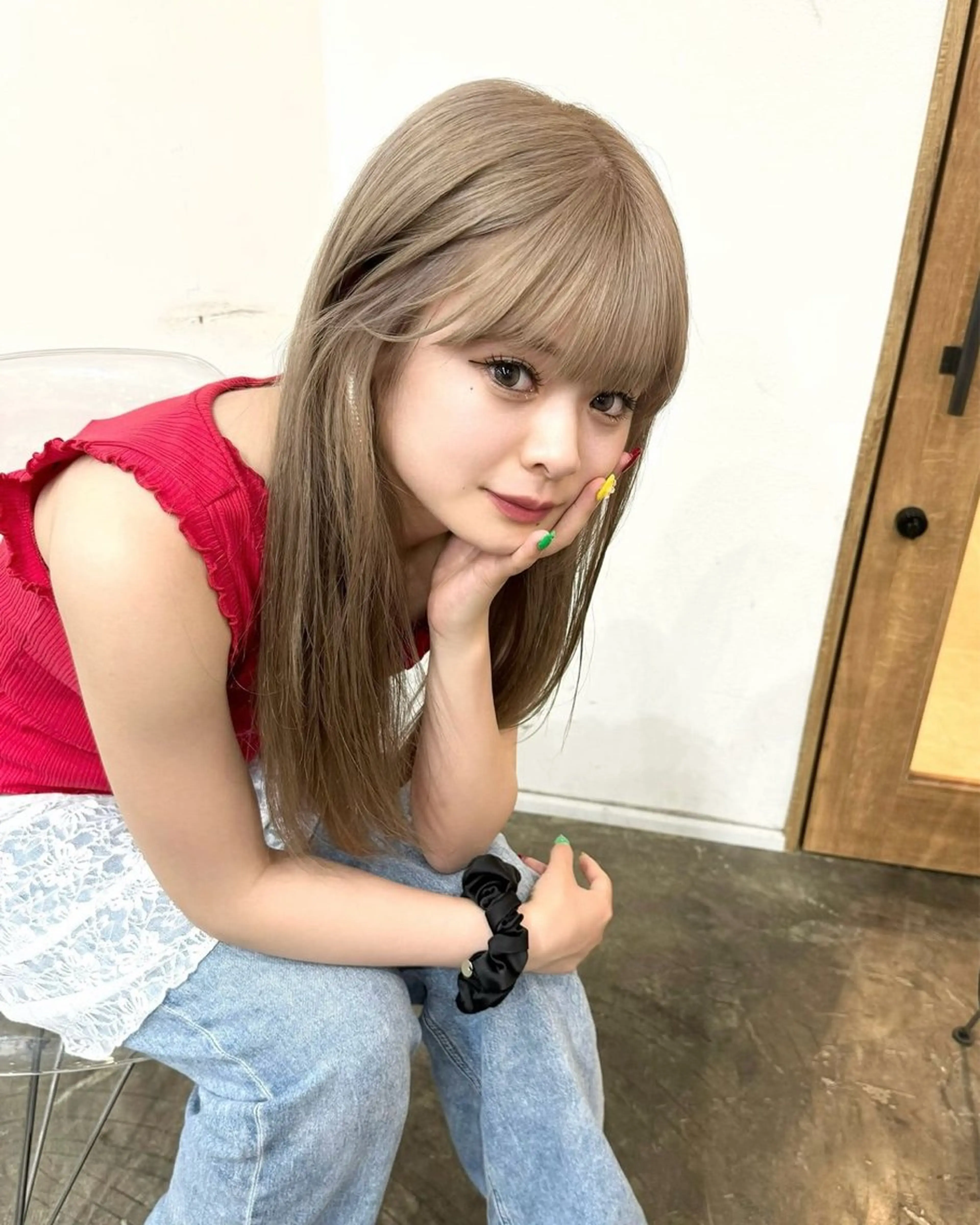 カラー ヘアカラー 大阪梅田/ イマムラミヅキのヘアスタイル