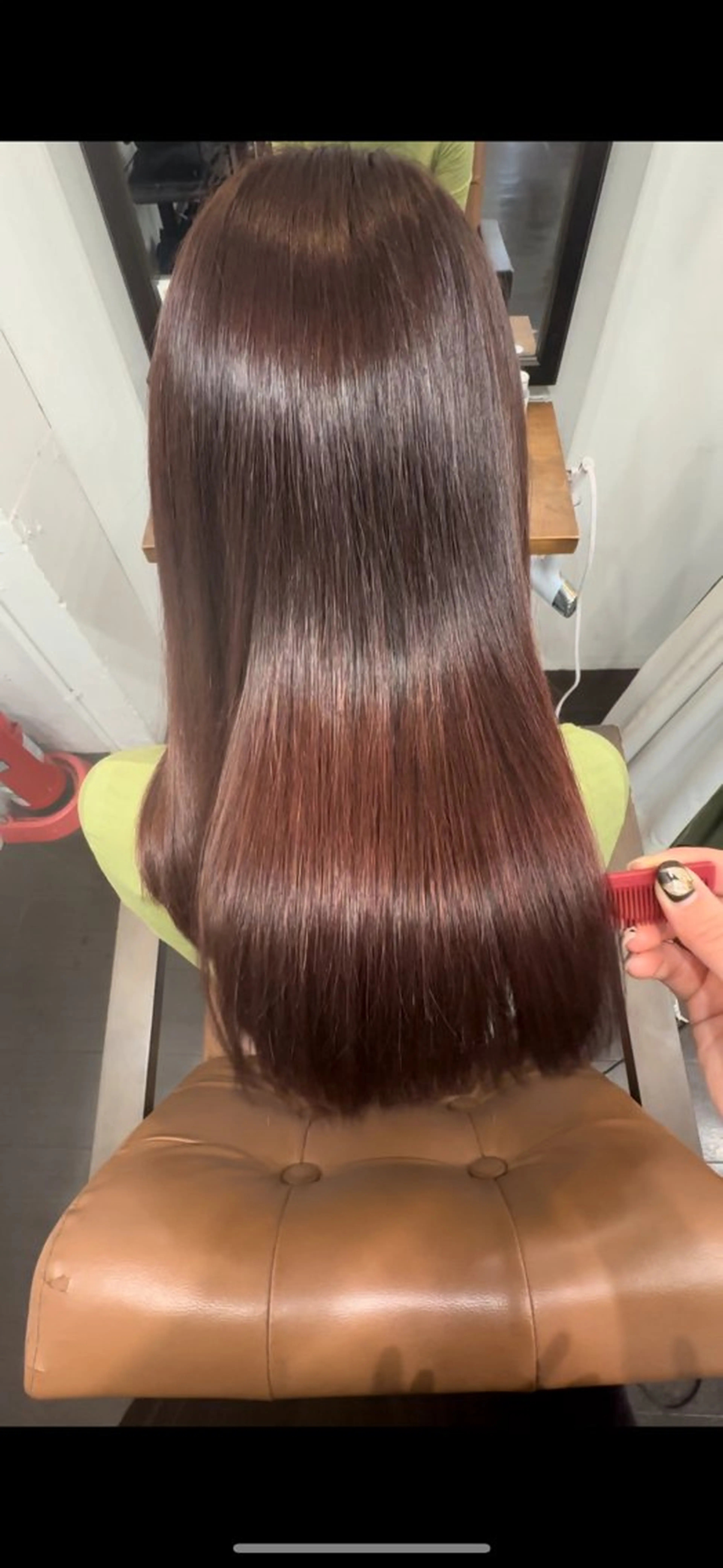 カラー 名駅/艶カラー/原田 永遠のヘアスタイル