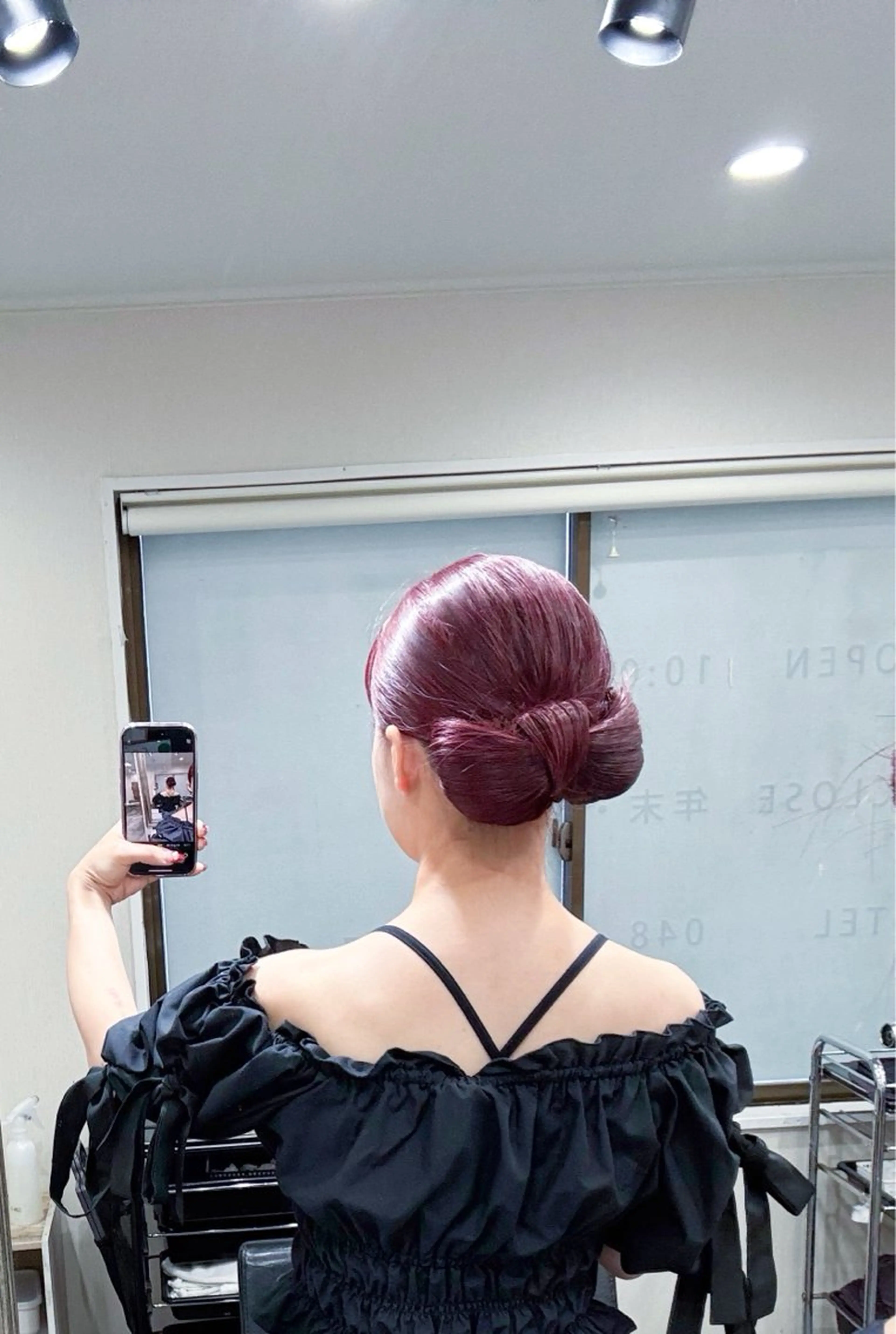 ロング ヘアアレンジ 籾木 美優のヘアスタイル