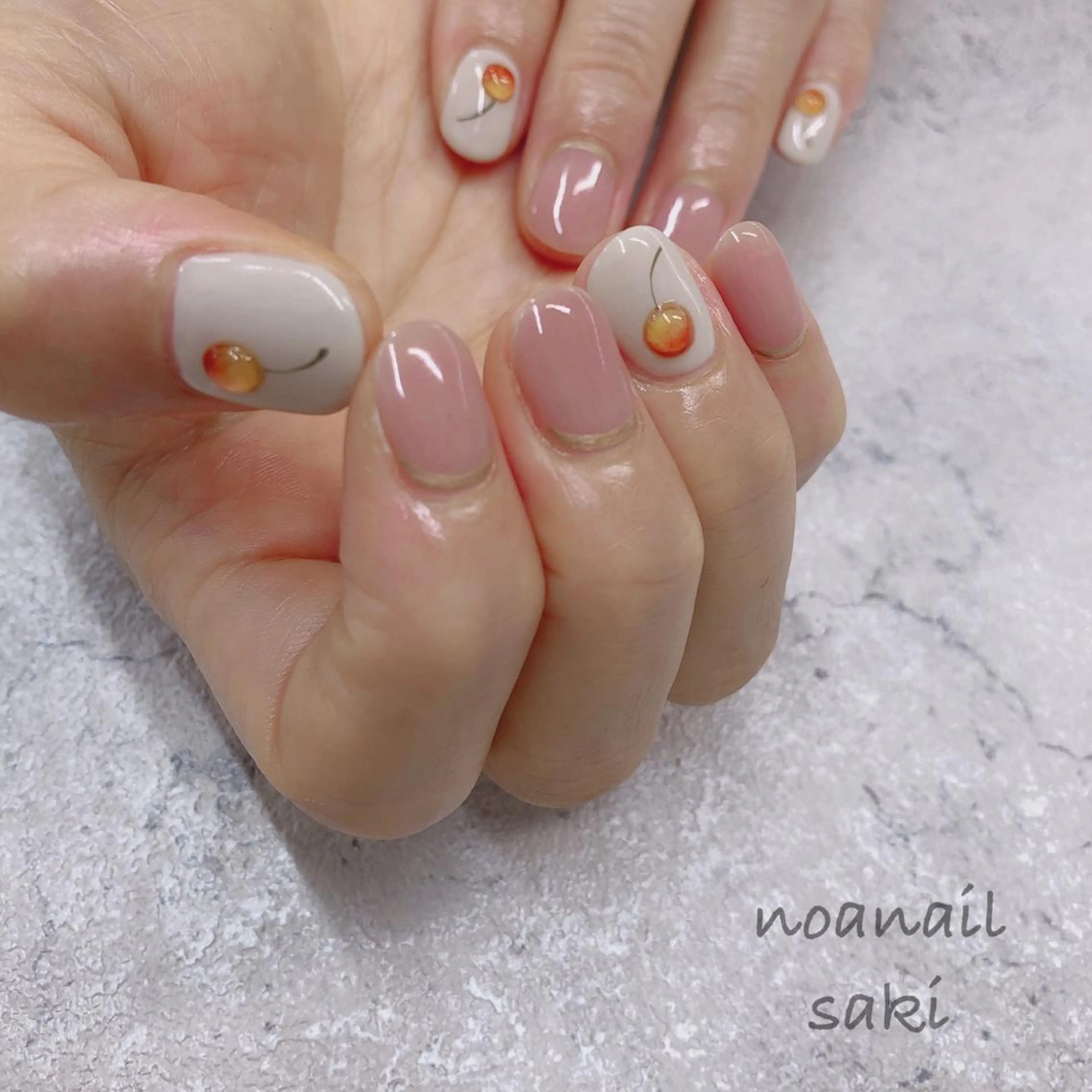 ネイル nailsalon noa所属・nailist sakiのネイルデザイン