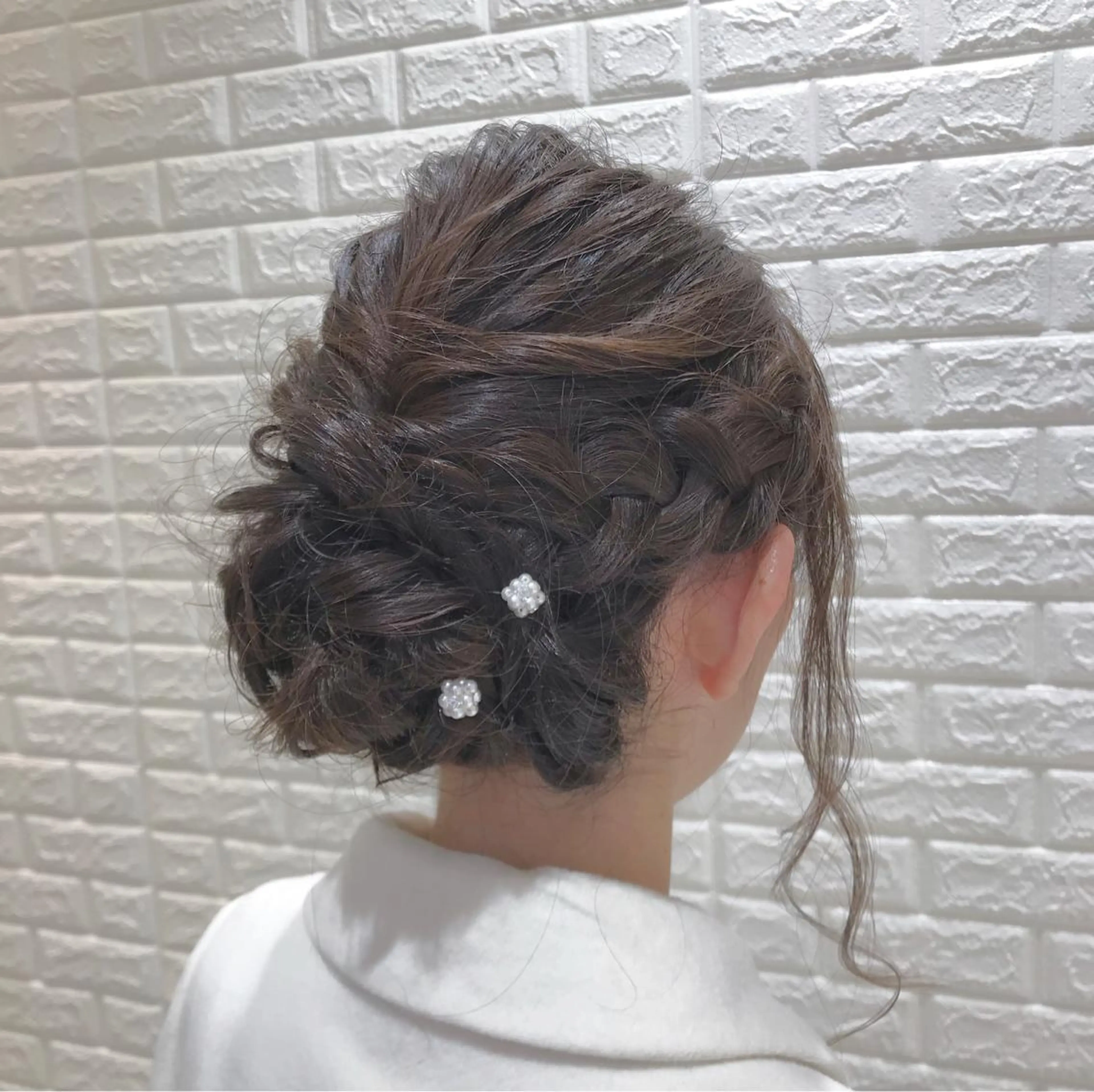 ロング ヘアアレンジ 岡田詩織 MODE Ks松原店のヘアスタイル