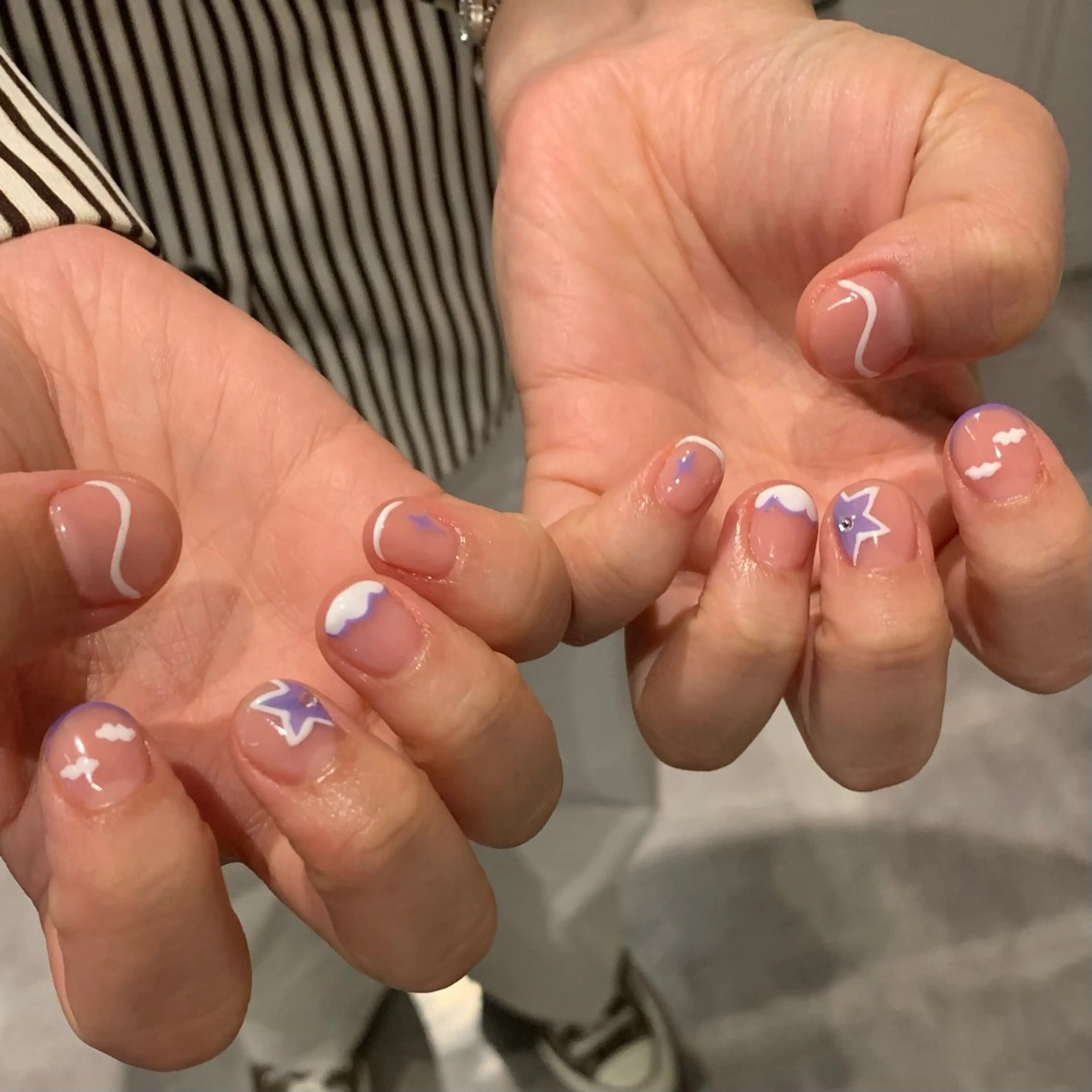 ネイル ニュアンスネイル YUKIMO🍎名駅 /ニュアンスのネイルデザイン