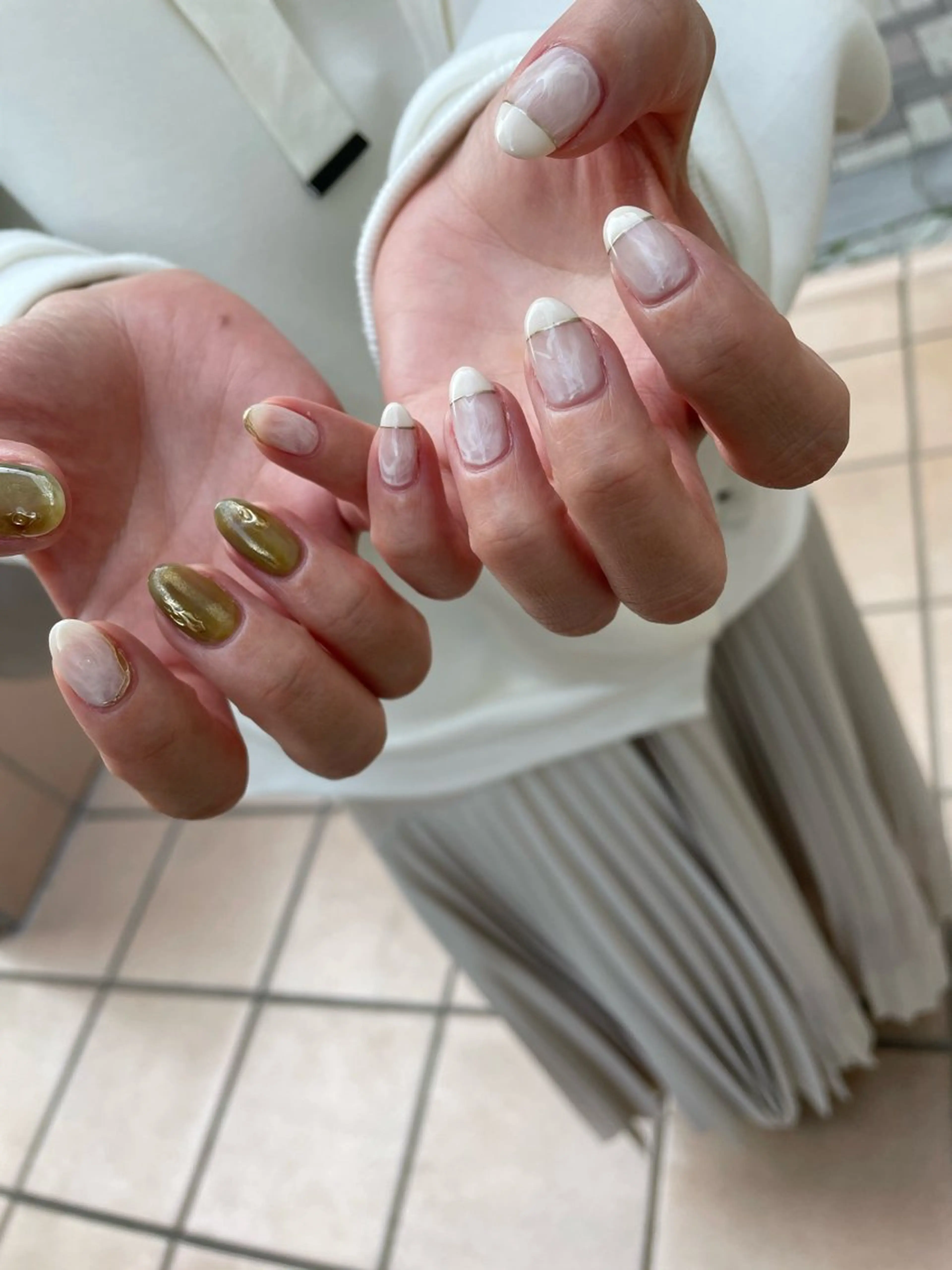 ネイル ハンドネイル フットネイル 🌕akuri🌖 nuance/専門のネイルデザイン