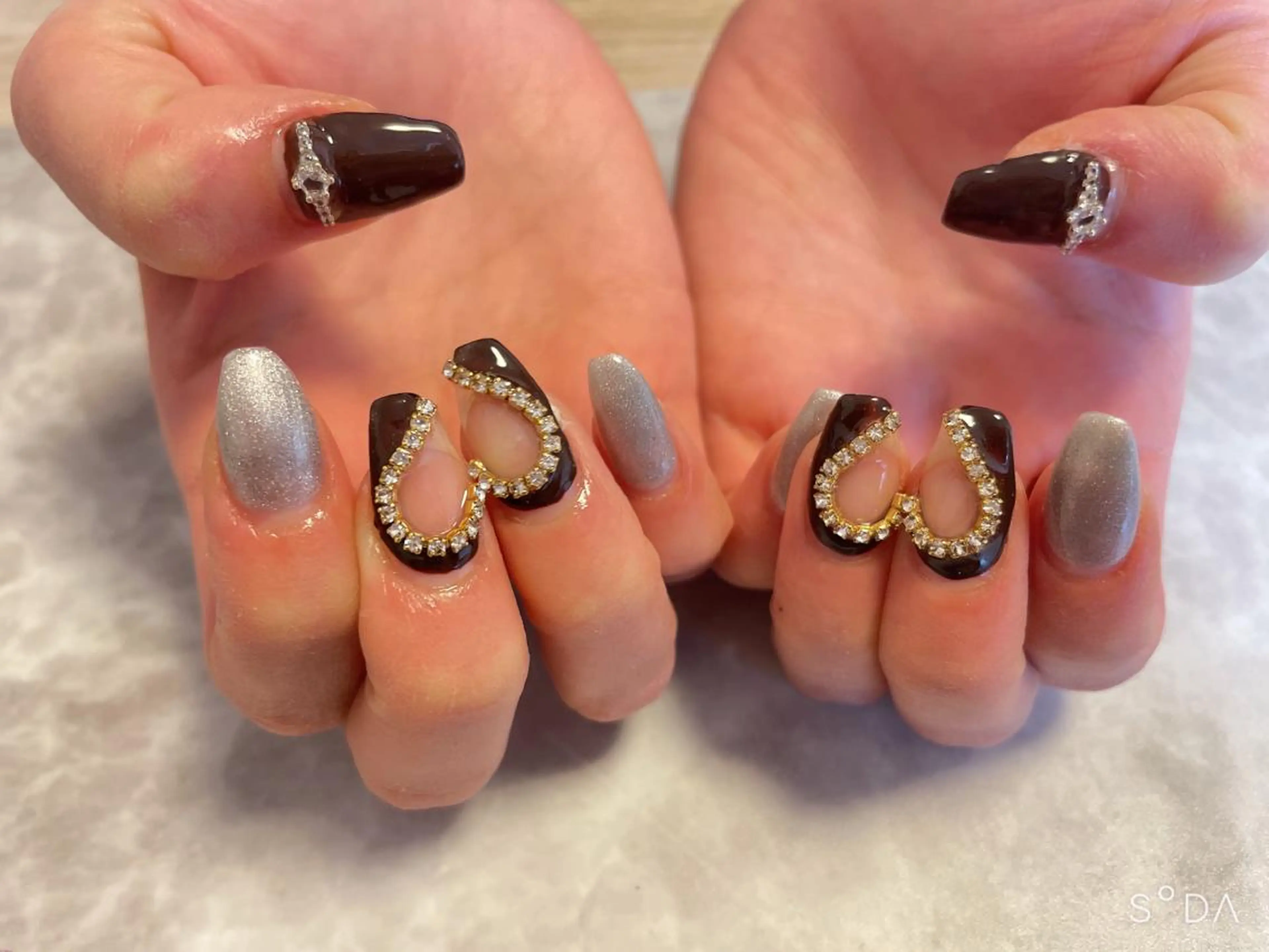 ネイル ハート バレンタイン Nail salon Betty❤︎のネイルデザイン