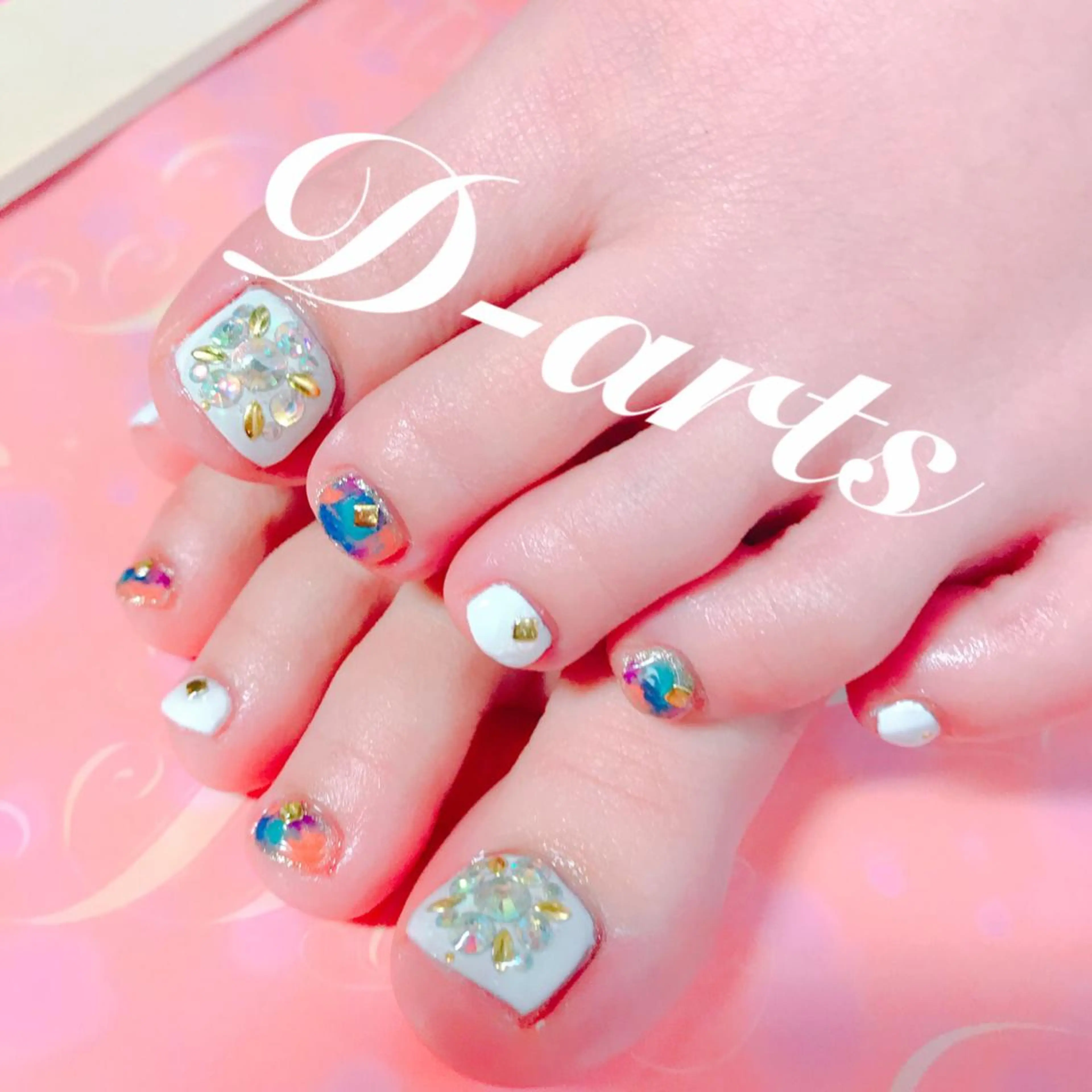 ネイル フットネイル S&S 村田小百合のネイルデザイン