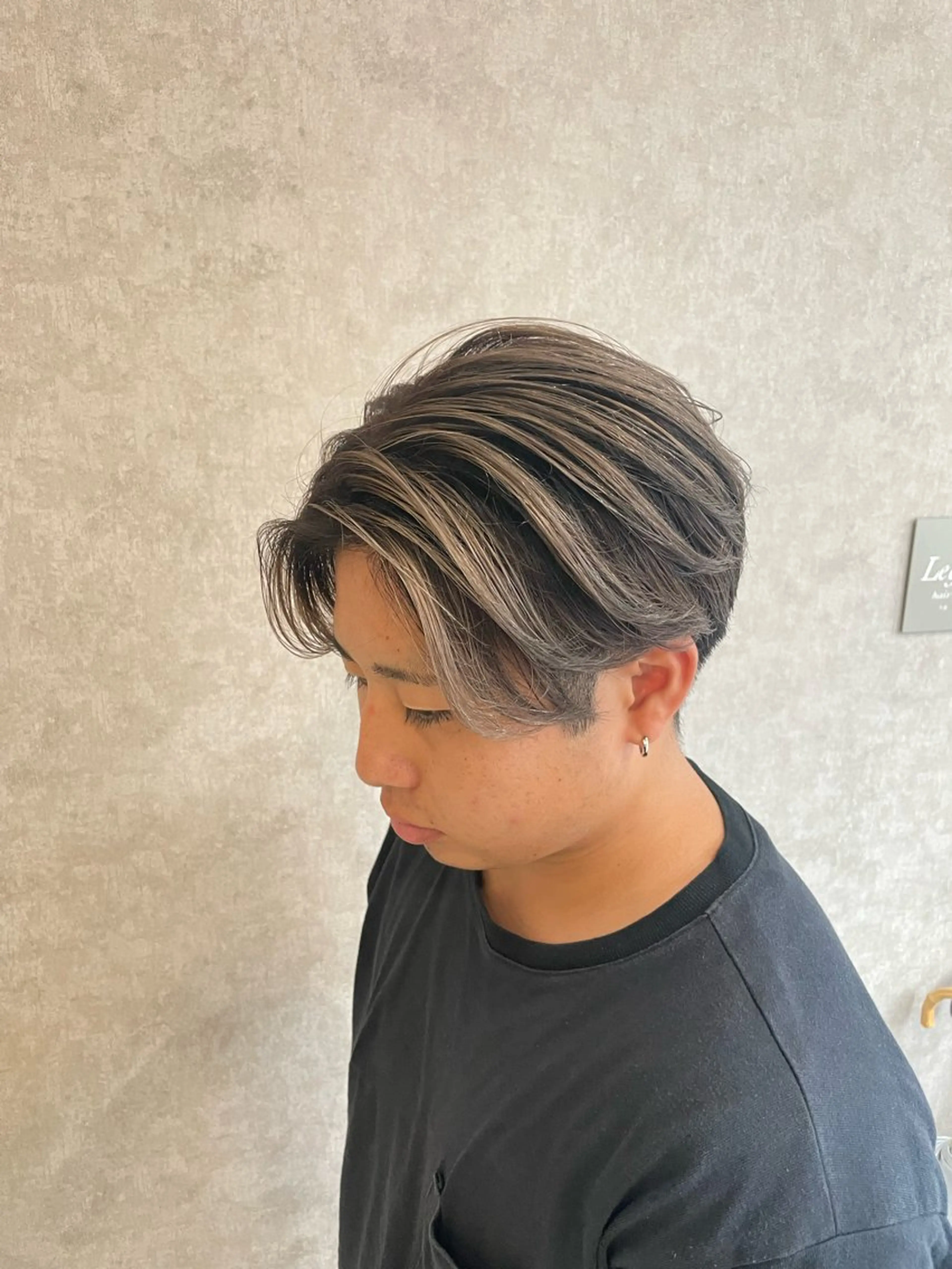 【メンズ限定】バレイヤージュorハイライト（ケアブリーチ込み）の写真