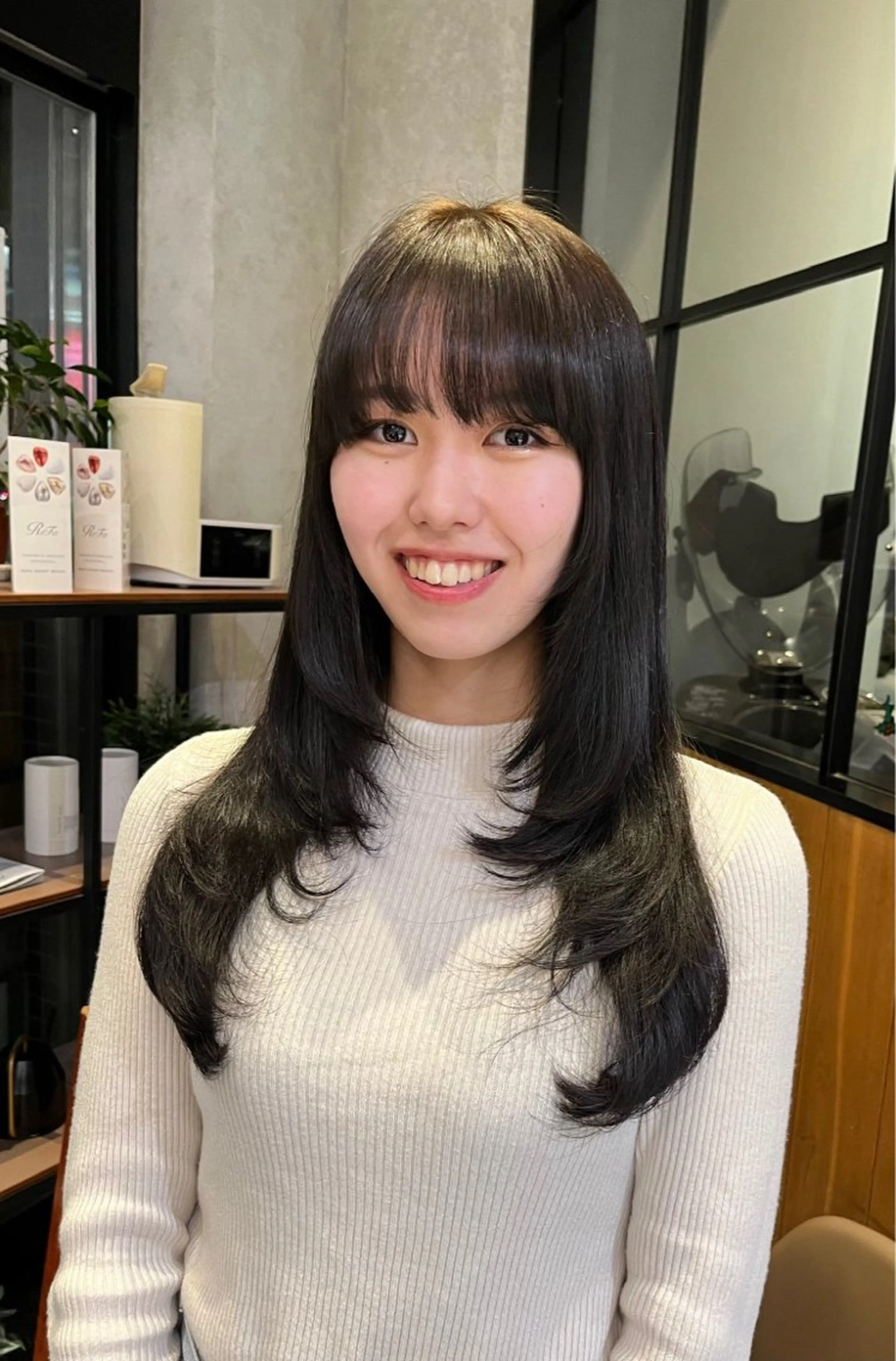 ロング カラー ヘアアレンジ yuuri🎀/大宮 /韓国ヘア/レイヤーのヘアスタイル