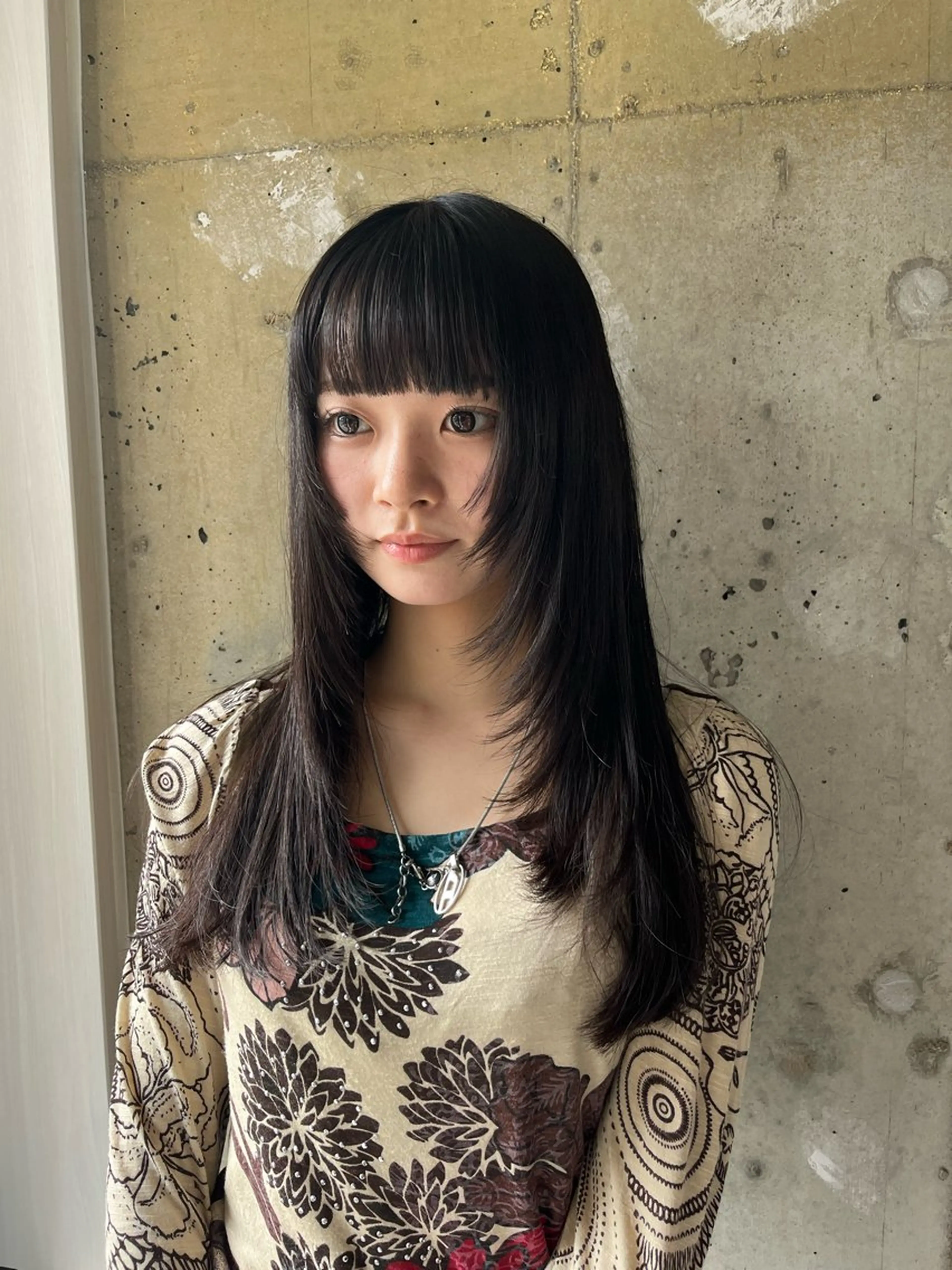 ロング パーマ anon Loemのヘアスタイル