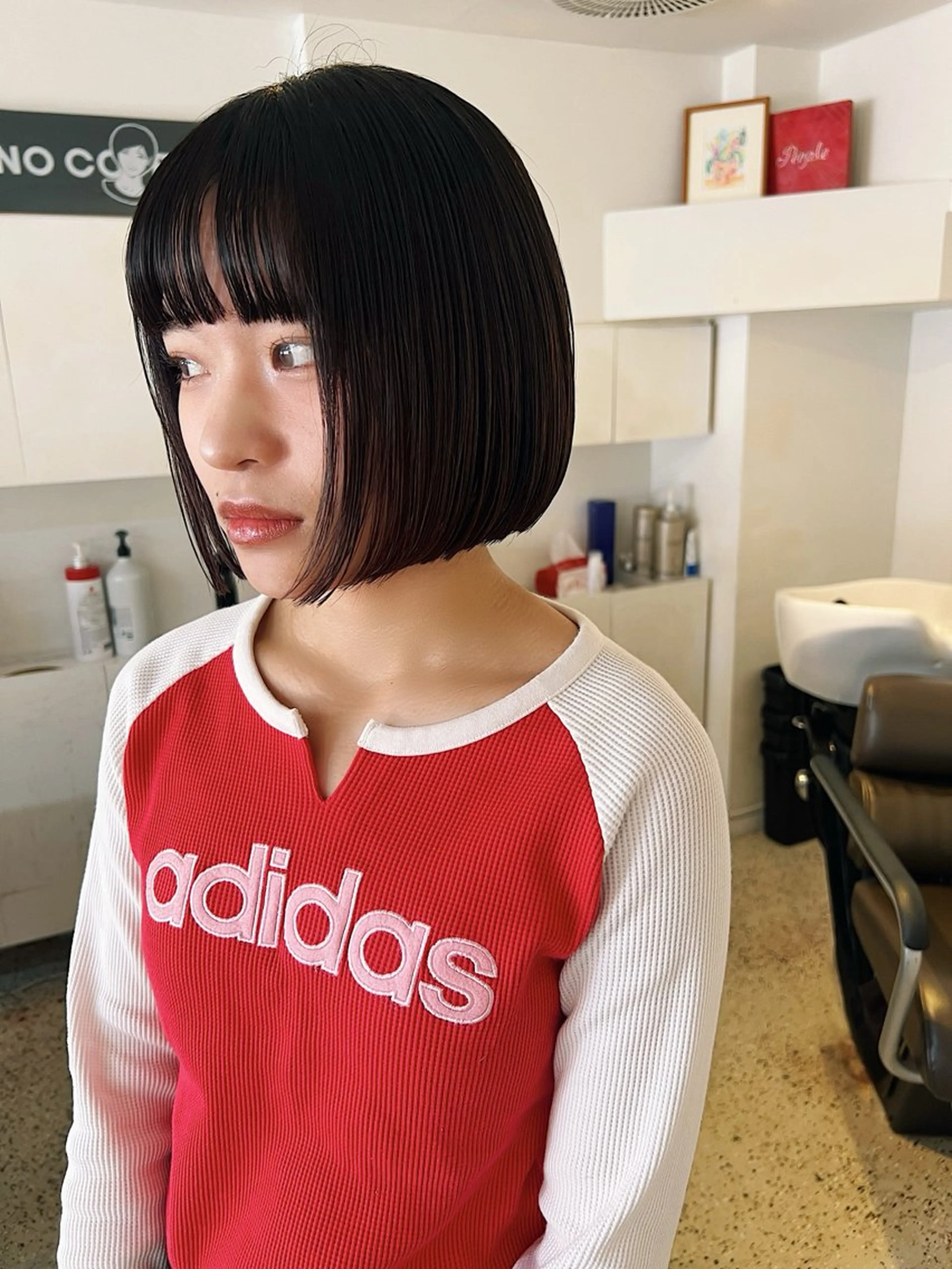 ショート ボブ/透明感カラー Fukaのヘアスタイル