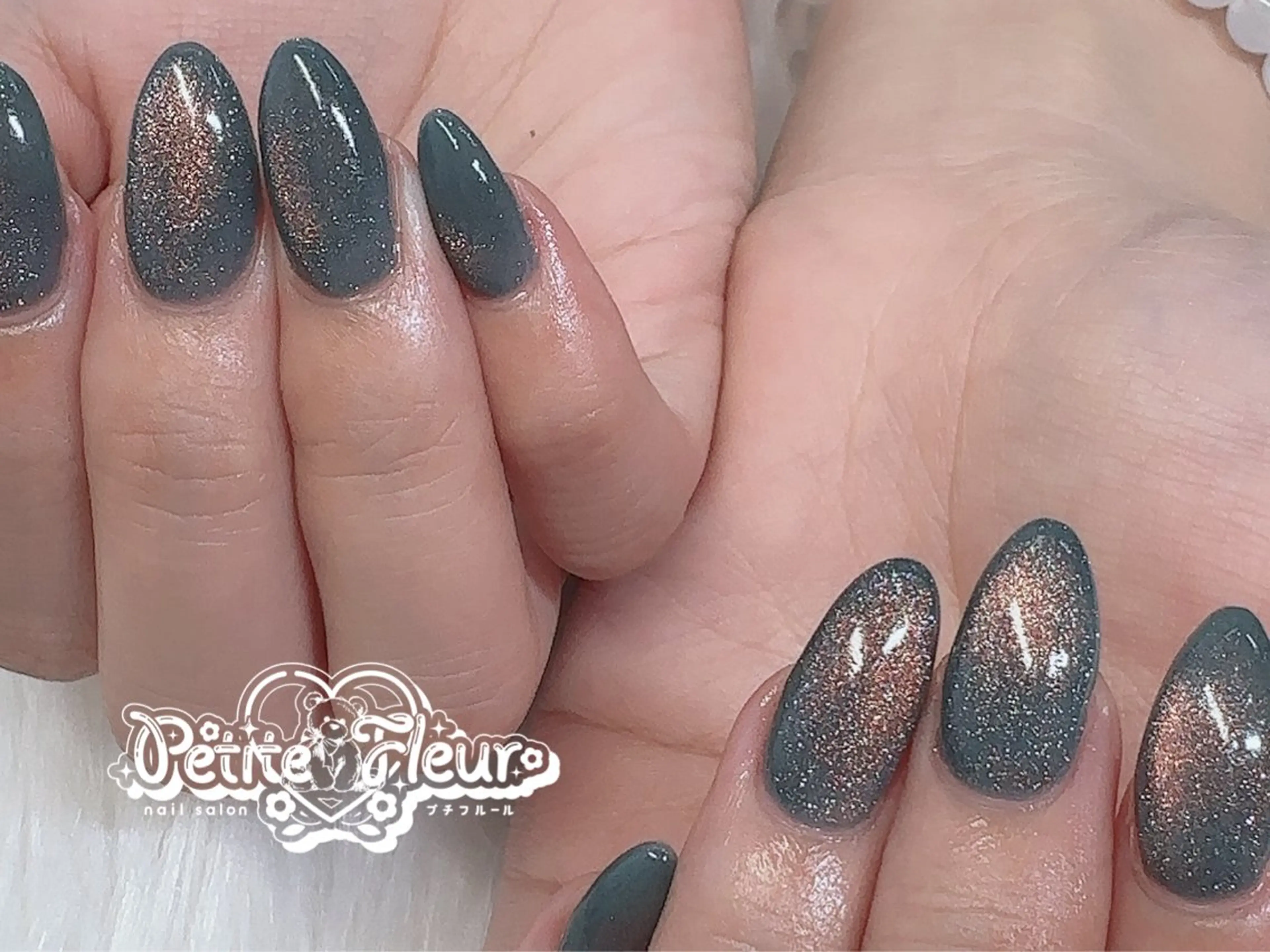 ネイル オレンジ ハンドネイル ❁⃘*。Petite fleur❁⃘*りさのネイルデザイン