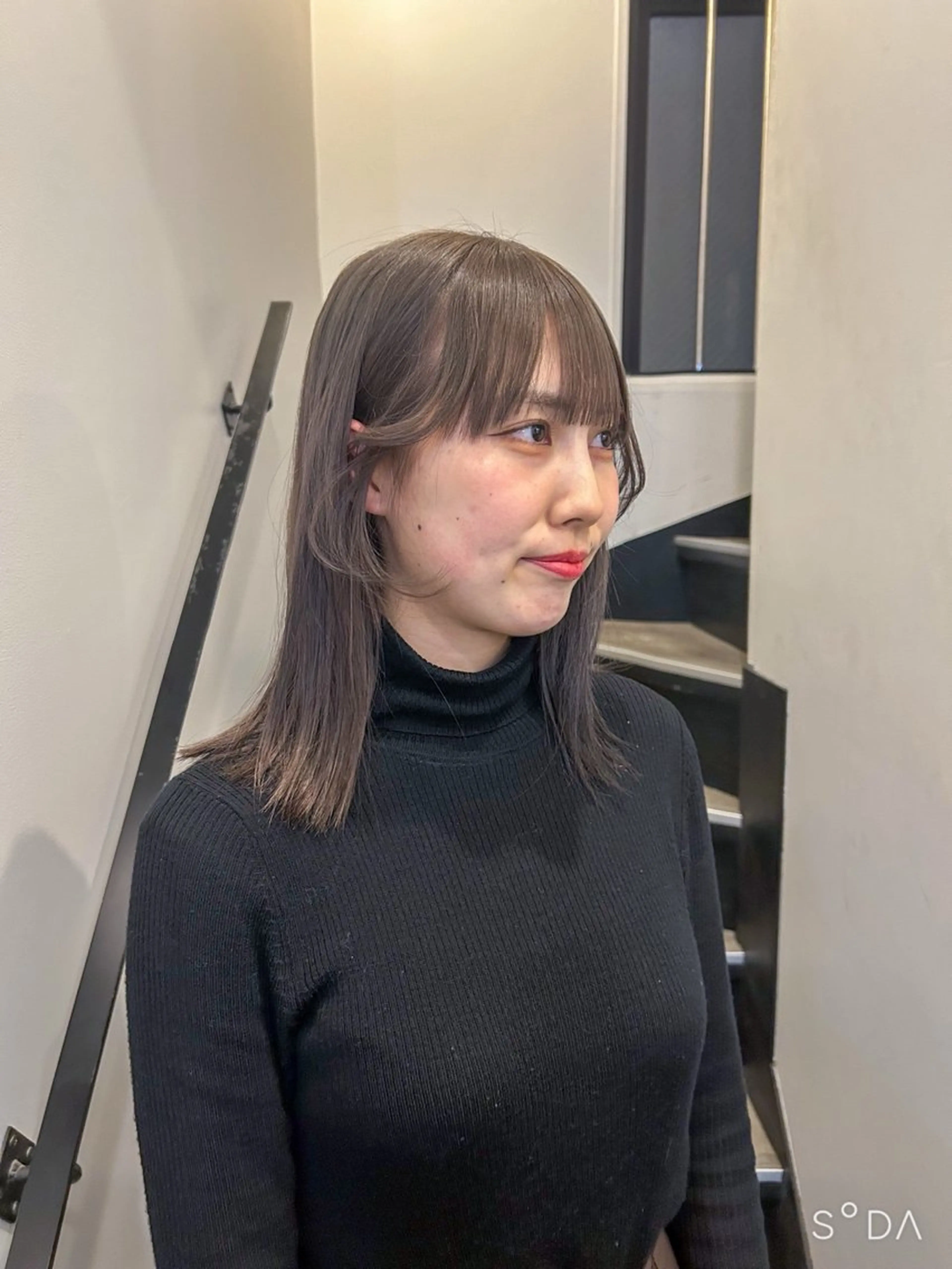 ミディアム カット メイ🩰wカラー/ お呼ばれヘアのヘアスタイル