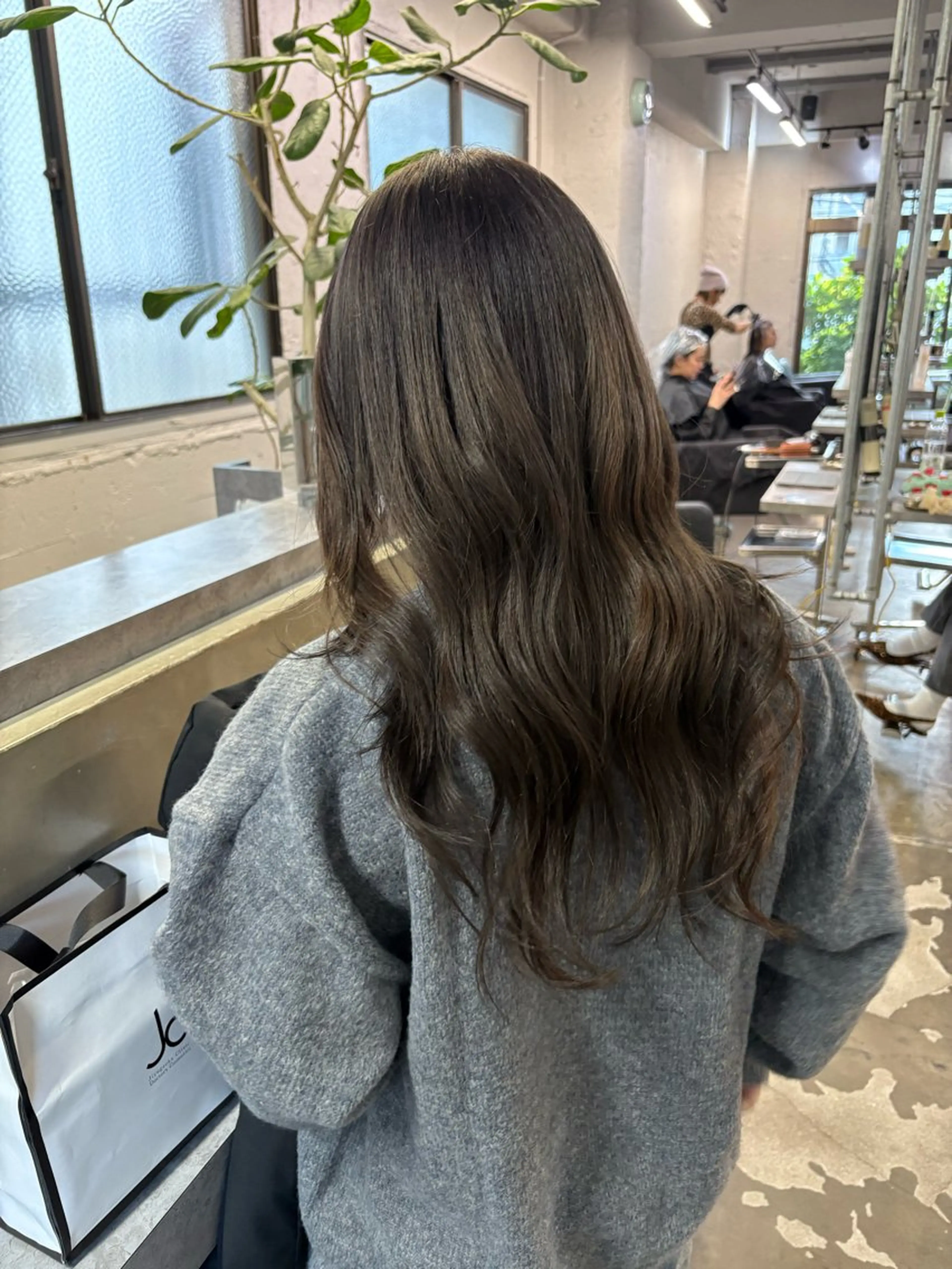 カラー ヘアカラー ロングレイヤー ¥0🎀MEIのヘアスタイル