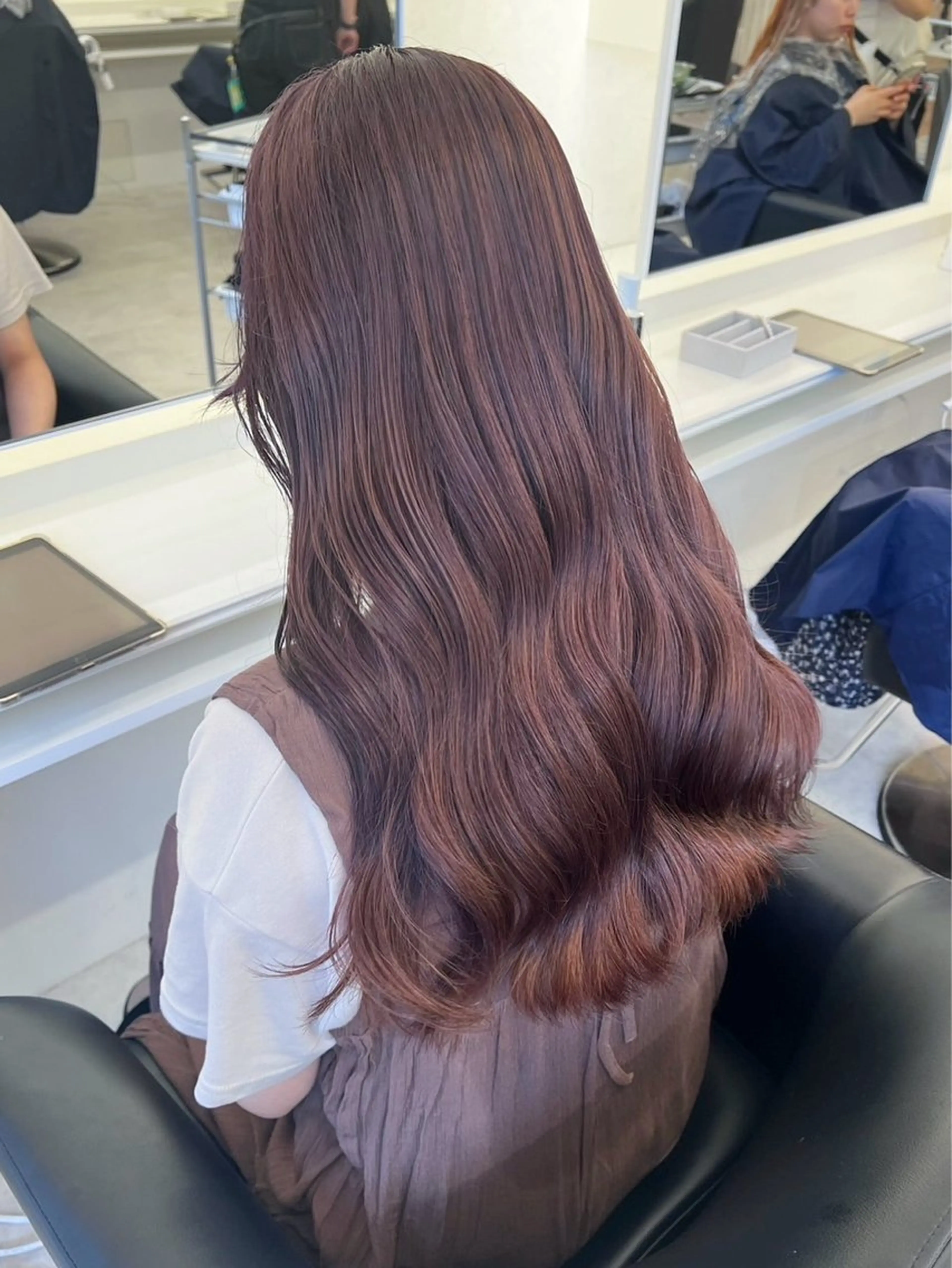 ロング カラー ヘアカラー Parve  Mix 🫧梶川虹のヘアスタイル