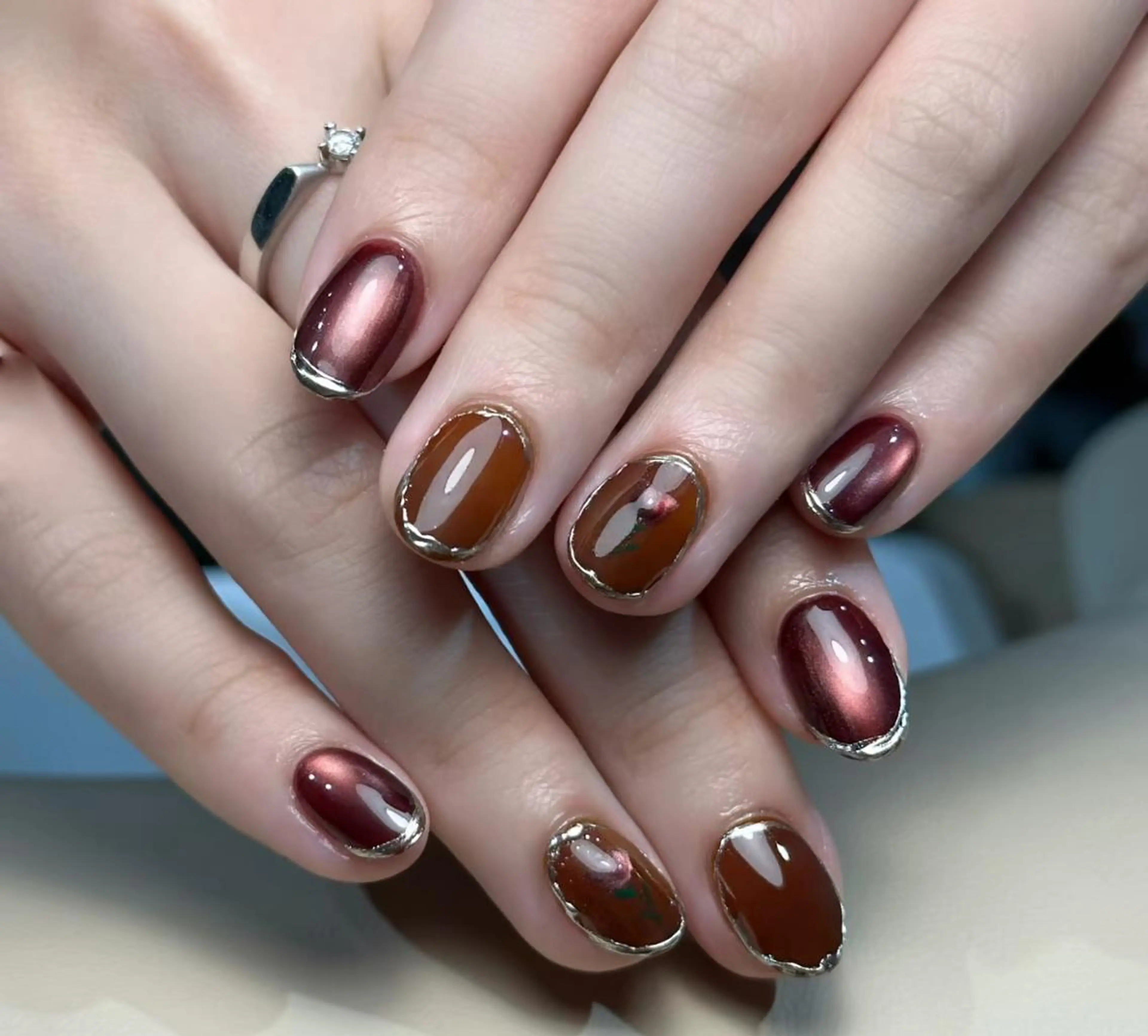 マツエク・マツパ ハンドネイル エリ🫧 nail池袋東口のネイルデザイン