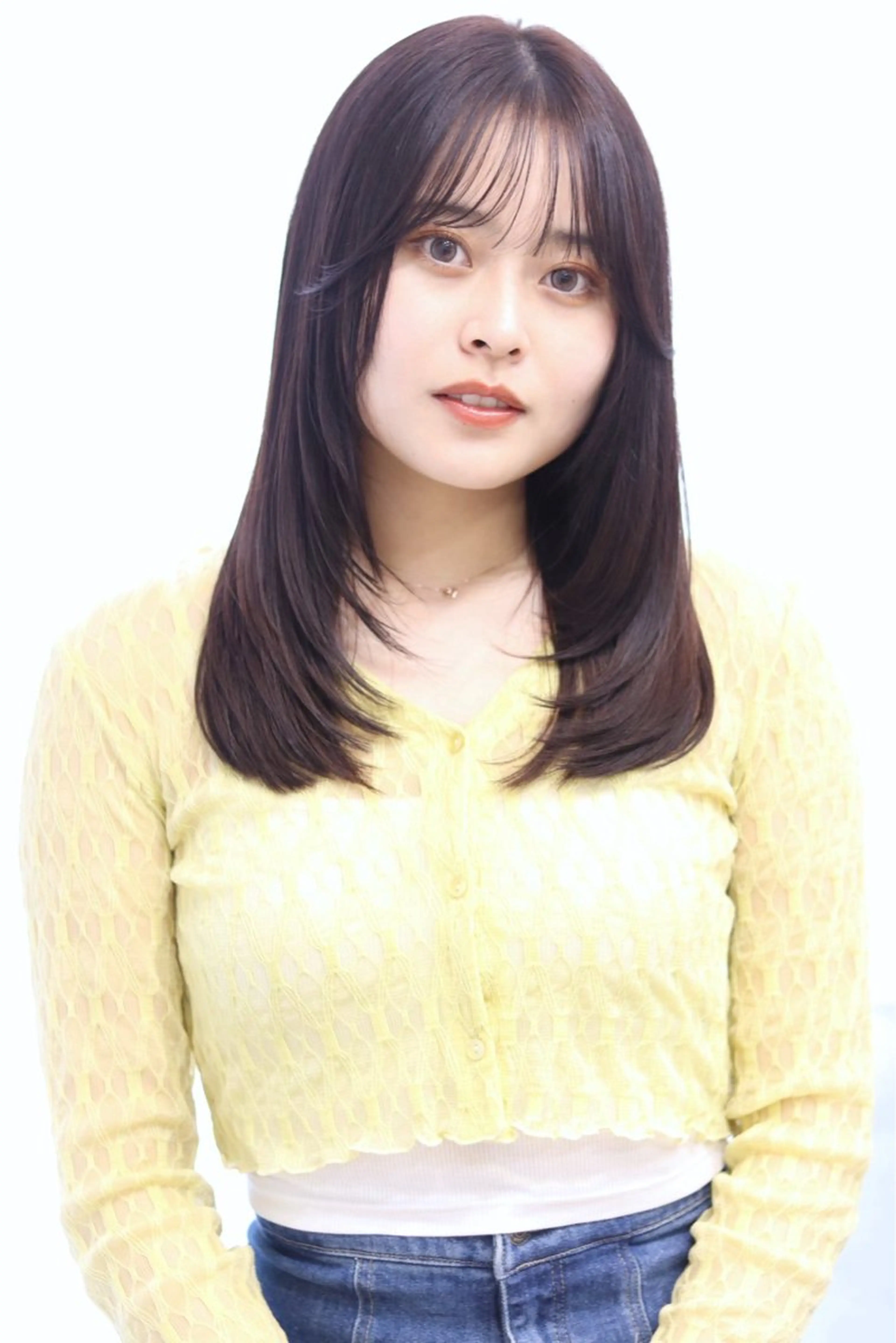 セミロング 🫧縮毛矯正🫧 菊地しおんのヘアスタイル